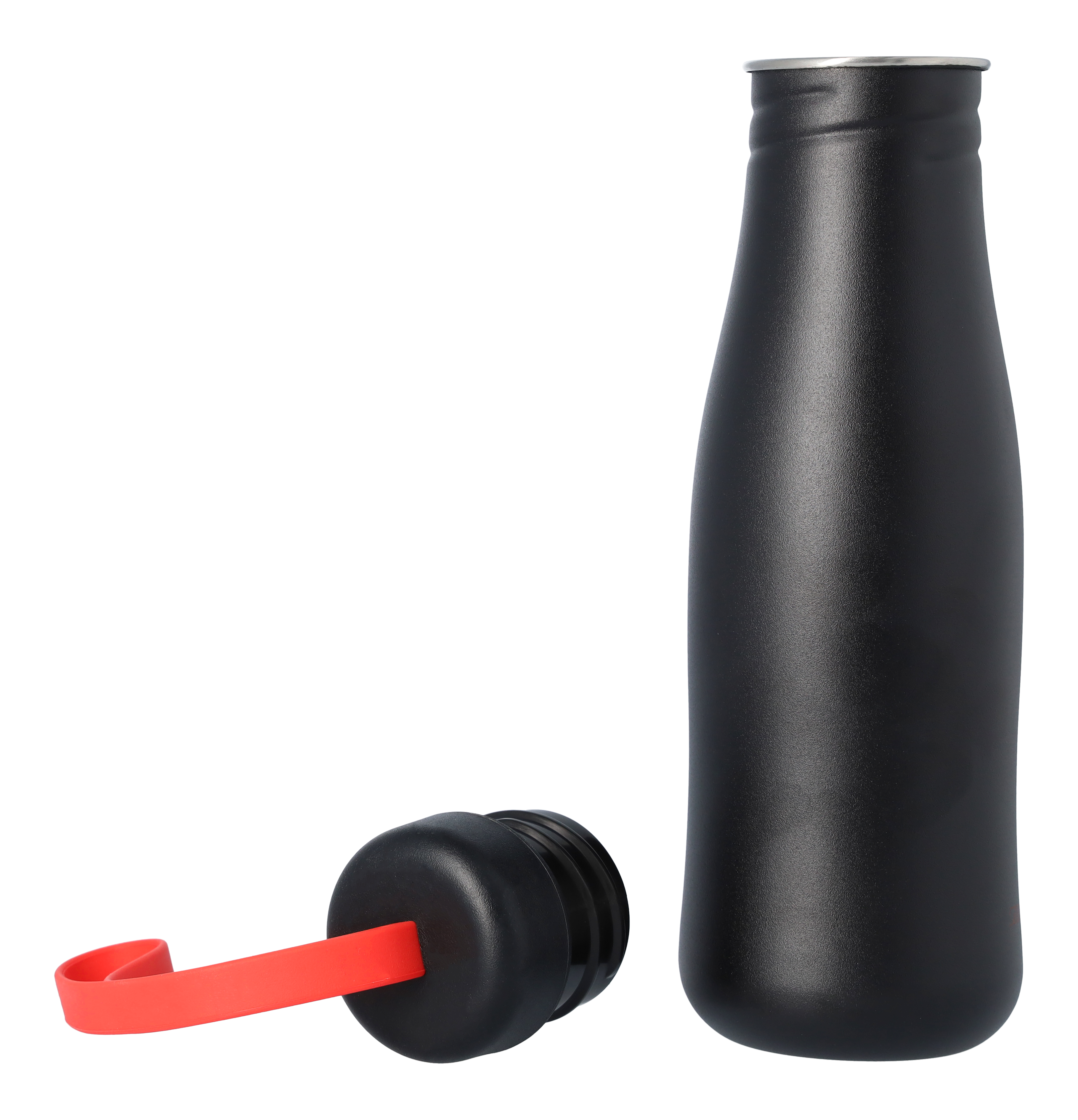 AMG Trinkflasche schwarz, Edelstahl, eva solo