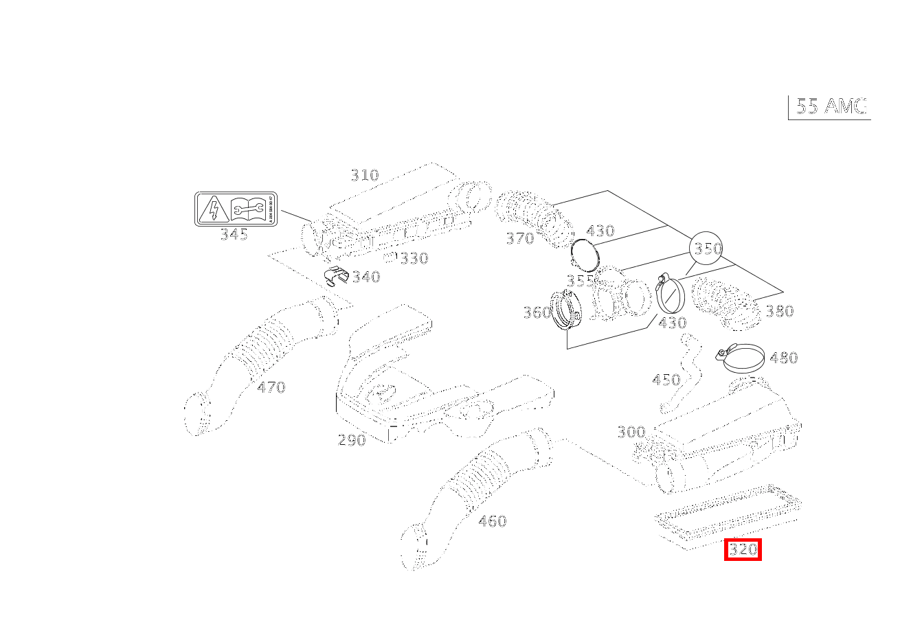 Filtereinsatz SL55 230