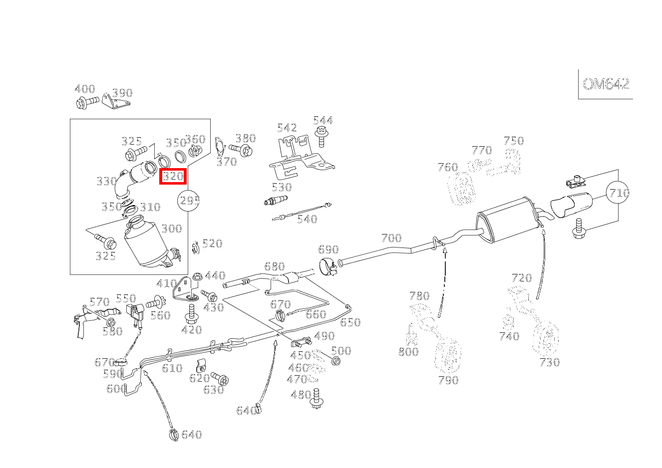 Rohrschelle Abgasanlage VORKATALYSATOR AN AUSPUFFROHR CLK 320 CDI Coupé 209 Rohrschelle Abgasanlage VORKATALYSATOR AN AUSPUFFROHR CLK 320 CDI Coupé 209