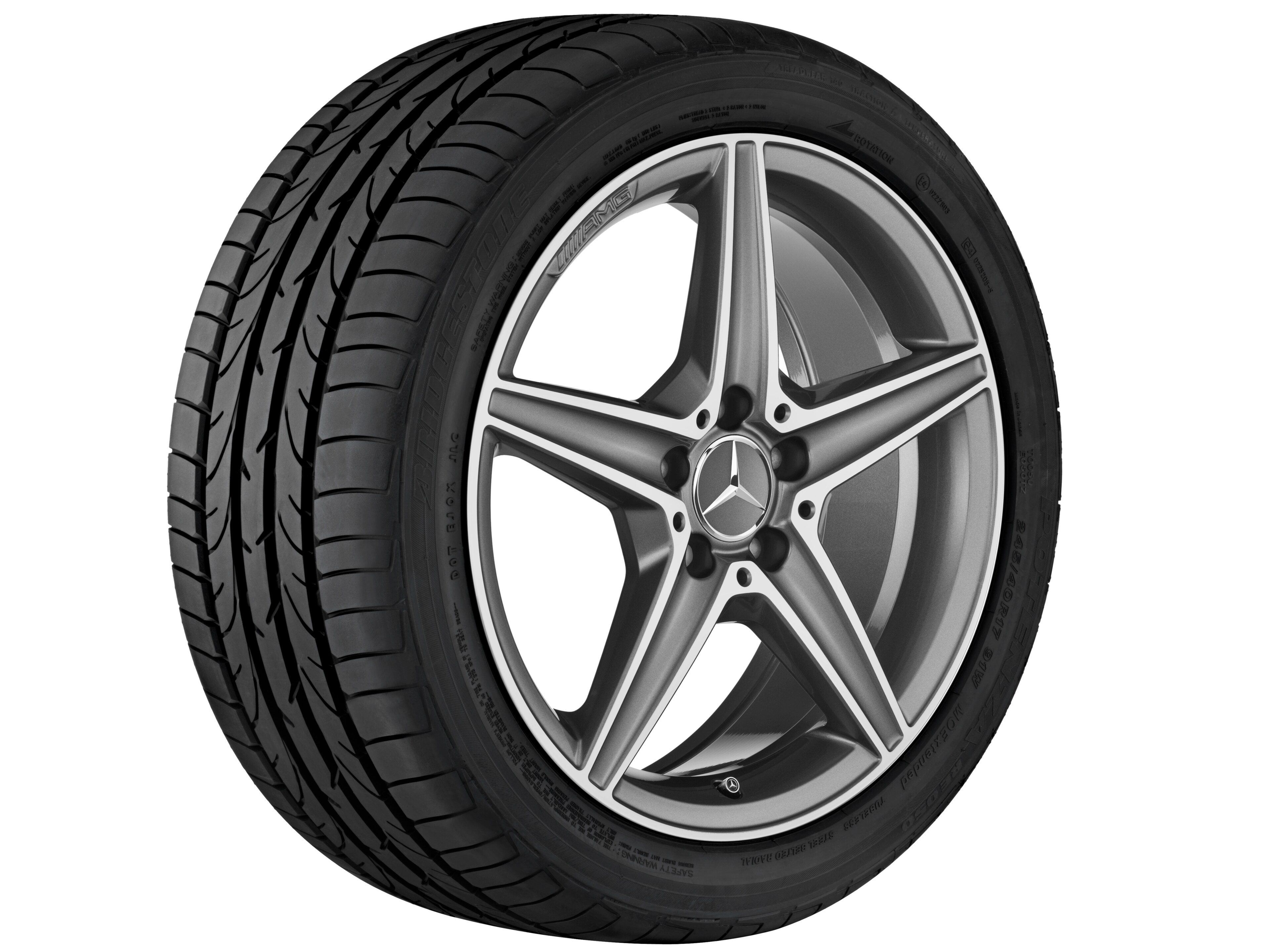AMG 5-Speichen-Rad, 45,7 cm (18 Zoll)