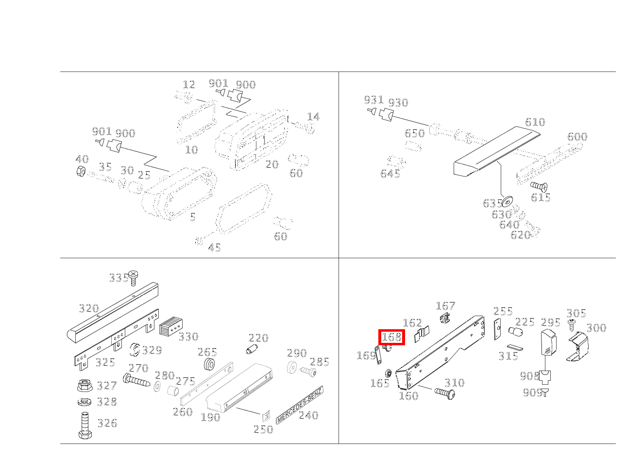 Sechsrundschraube Halter an Rückwandtür; M6X10 G 280CDI 4X4 2850 461 Sechsrundschraube Halter an Rückwandtür; M6X10 G 280CDI 4X4 2850 461