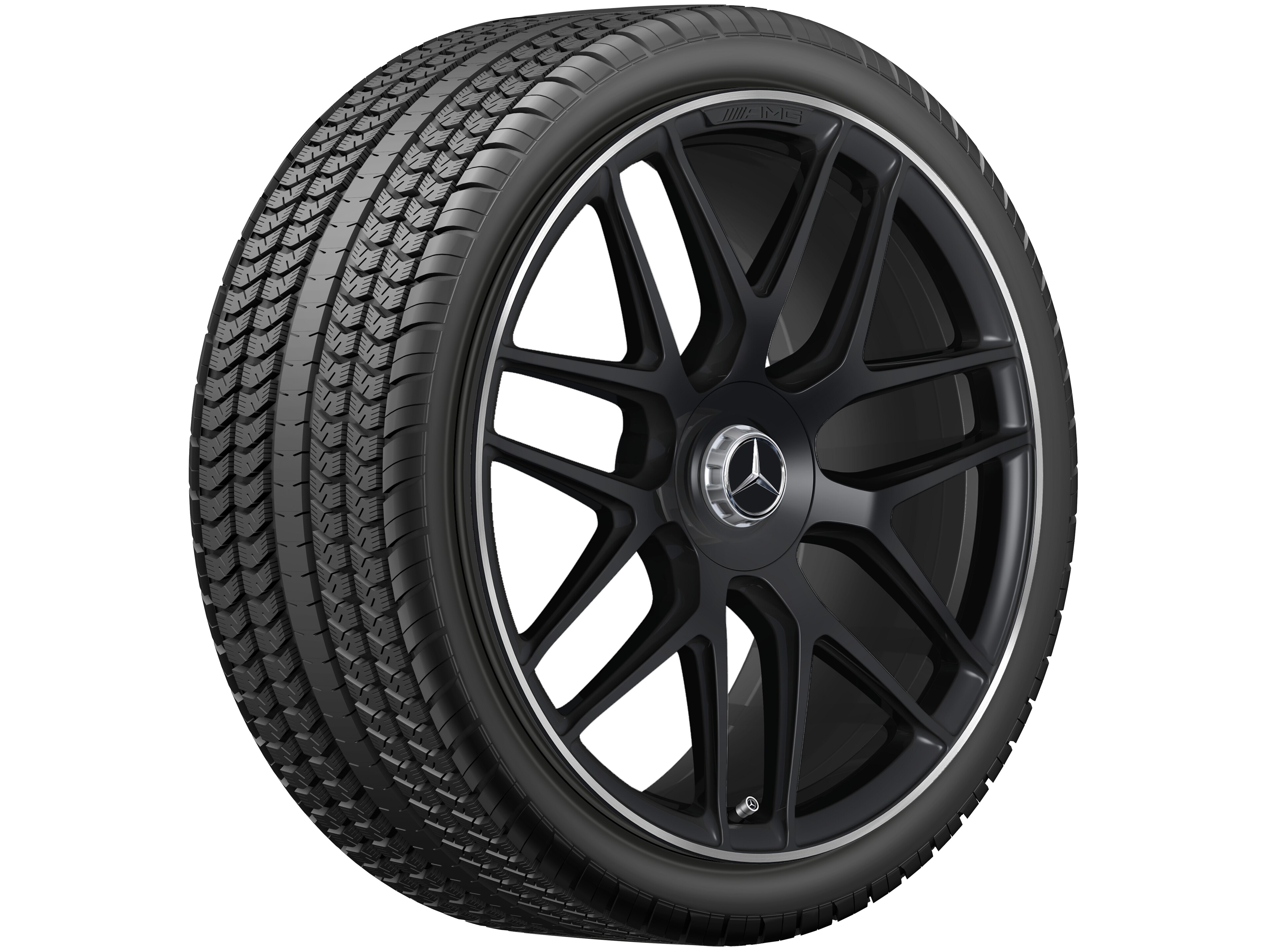 Mercedes-Benz - AMG Schmiederad im Kreuzspeichen-Design, 55,9 cm ( AMG Schmiederad im Kreuzspeichen-Design, 55,9 cm (