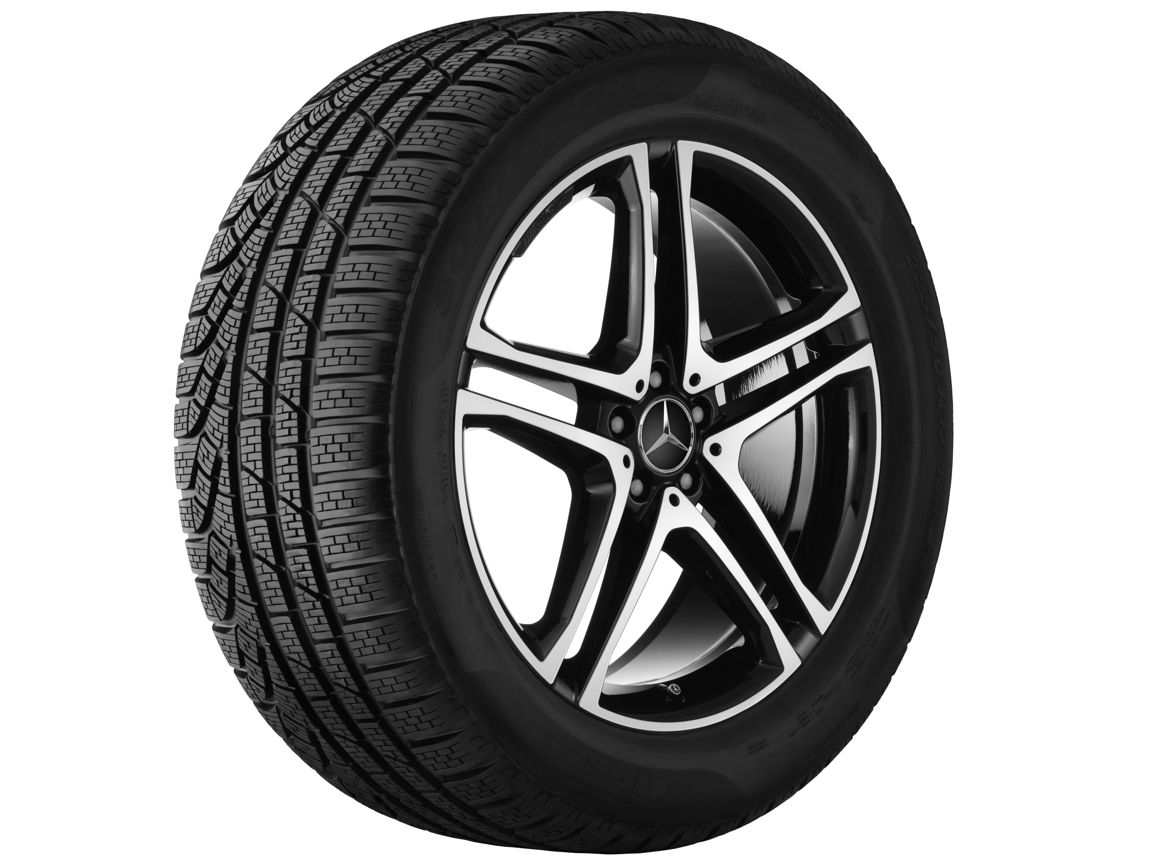 Mercedes-Benz - AMG 5-Doppelspeichen-Rad, 53,3 cm (21 Zoll) AMG 5-Doppelspeichen-Rad, 53,3 cm (21 Zoll)