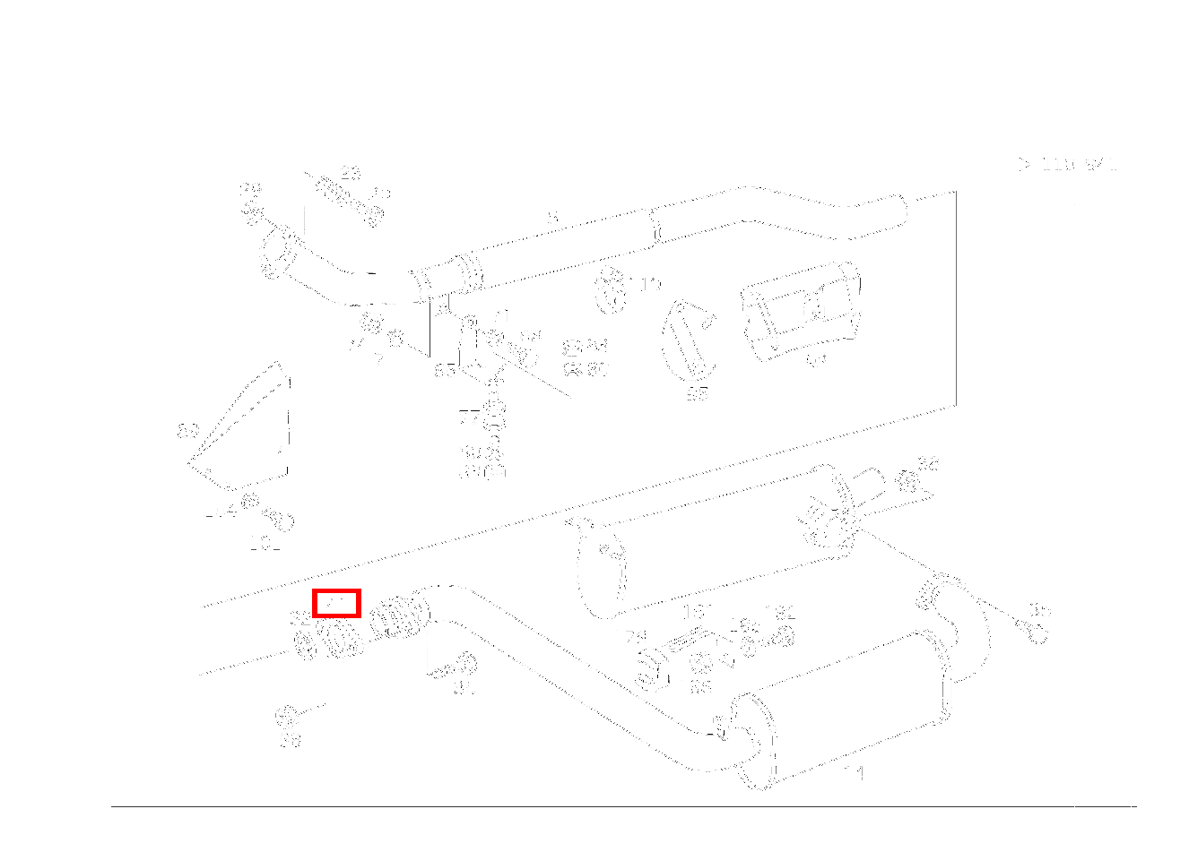 Flansch AUSPUFFROHR AN AUSPUFFTOPF 290 GD TURBO 461 Flansch AUSPUFFROHR AN AUSPUFFTOPF 290 GD TURBO 461