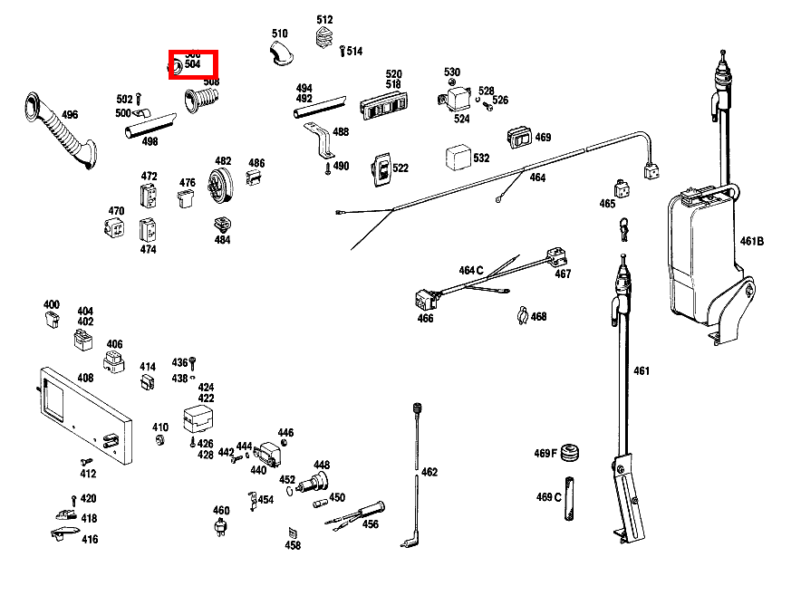 Durchführungstülle 240 D 3.0 115 Durchführungstülle 240 D 3.0 115