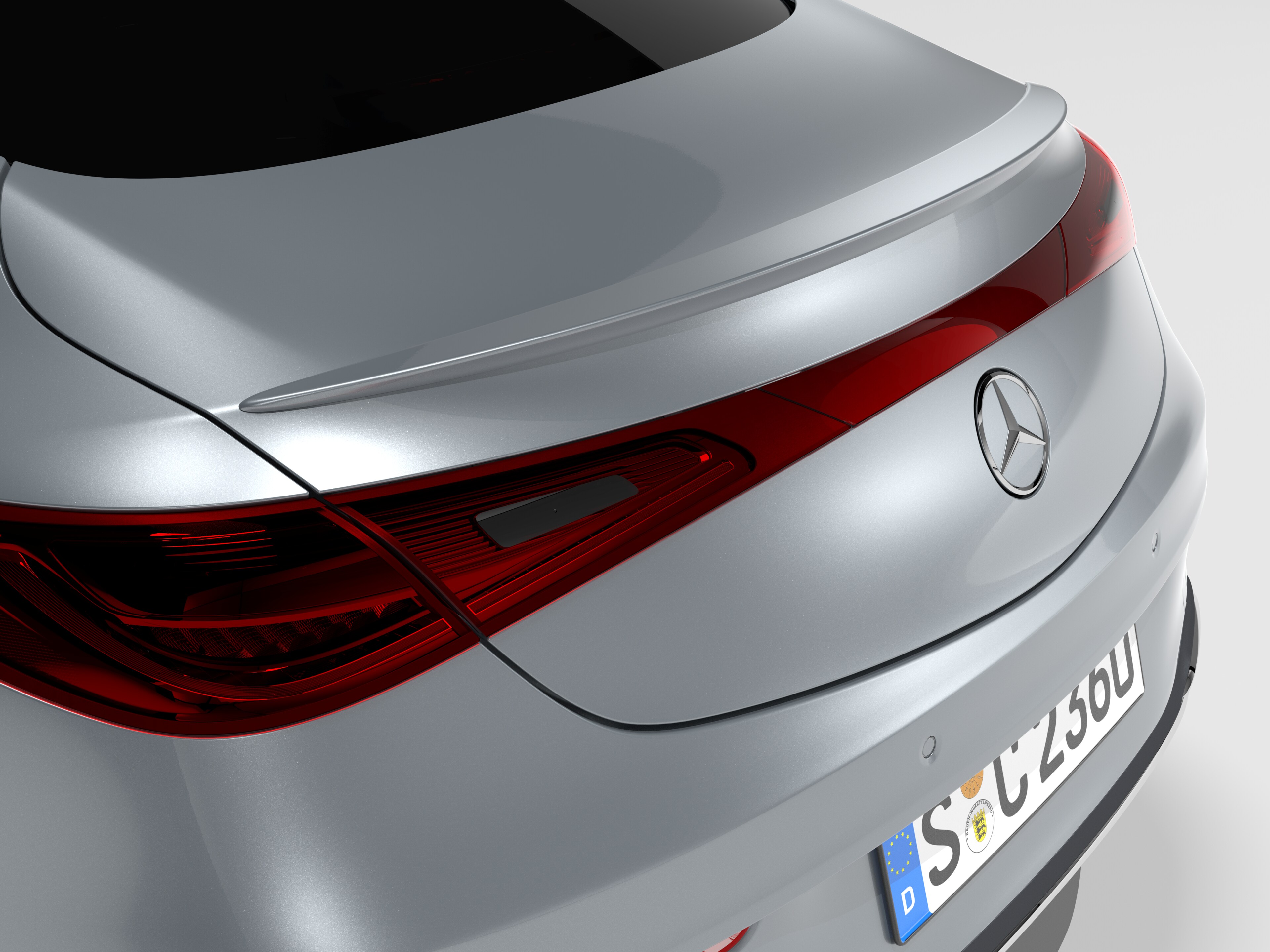 Mercedes-Benz - Heckspoiler Polyurethan, grundiert, CLE C236