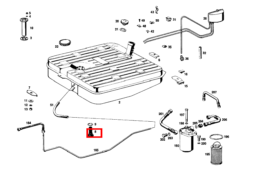TANKFILTER 300 SEL 109