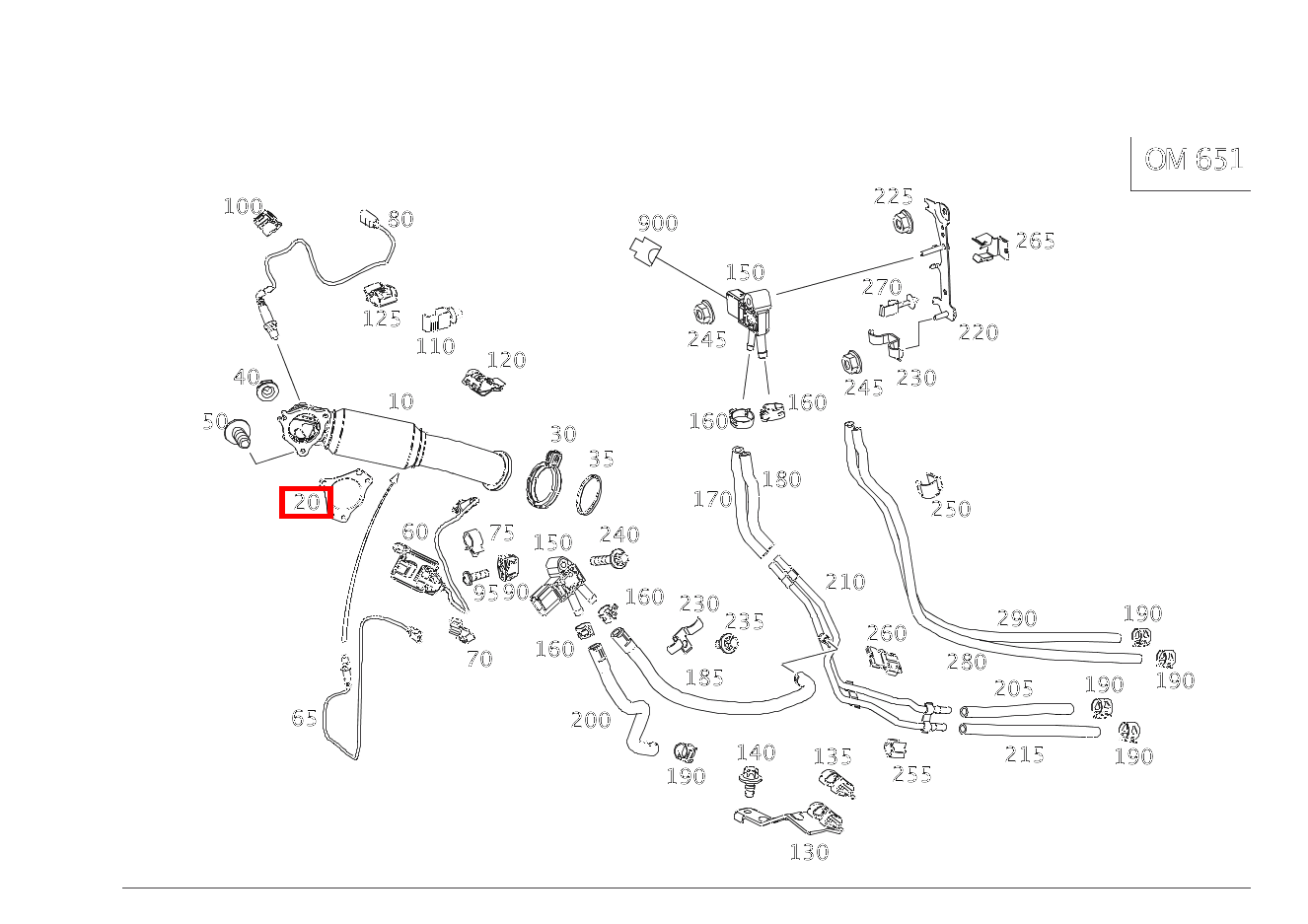 Flanschdichtung Vorn B200CDI BE 246 Flanschdichtung Vorn B200CDI BE 246