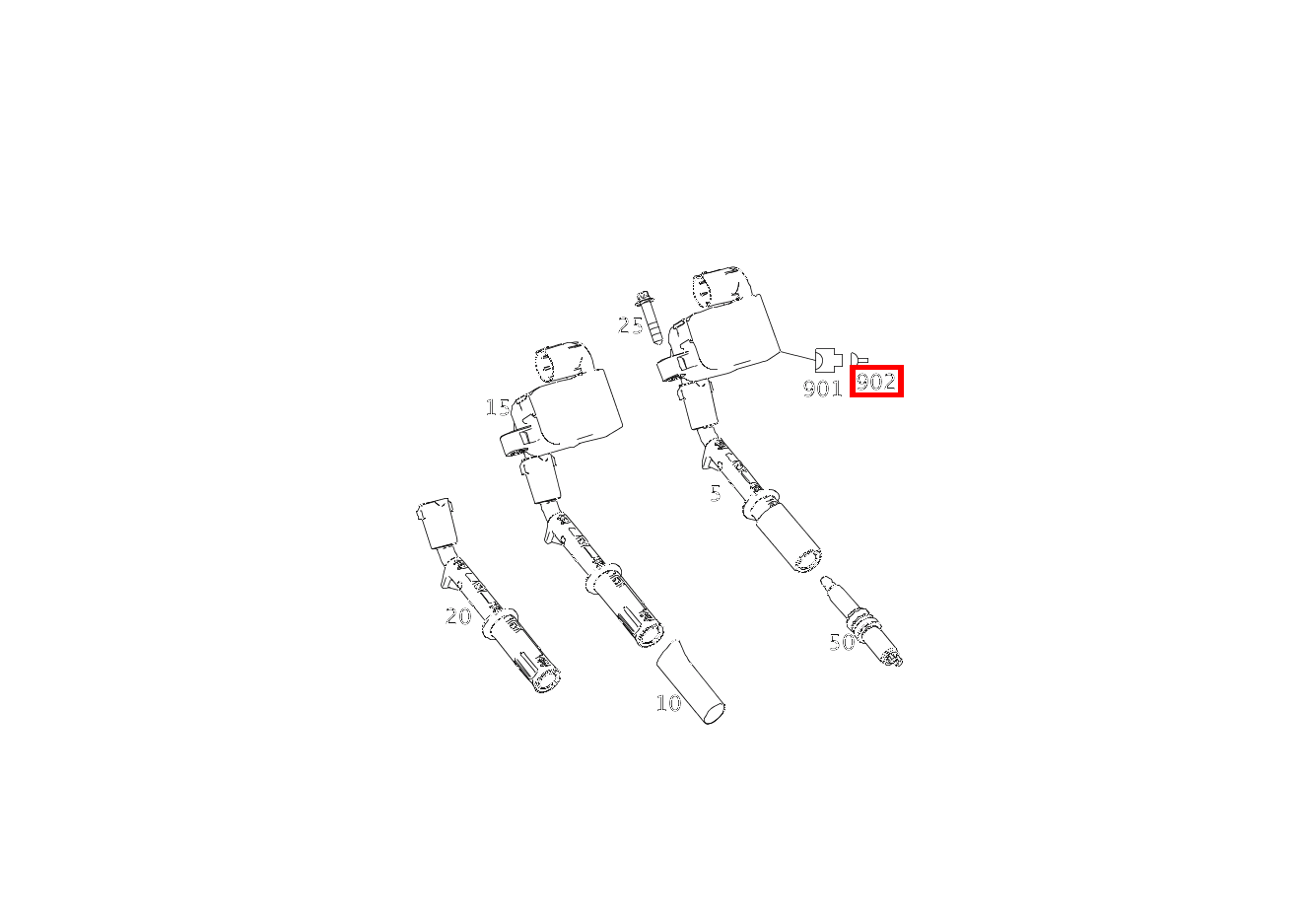 Kontaktbuchse 0.5-0.75 MM2 SLK2.8 Mercedes-AMG CLS 63 4MATIC Shooting Brake 218
