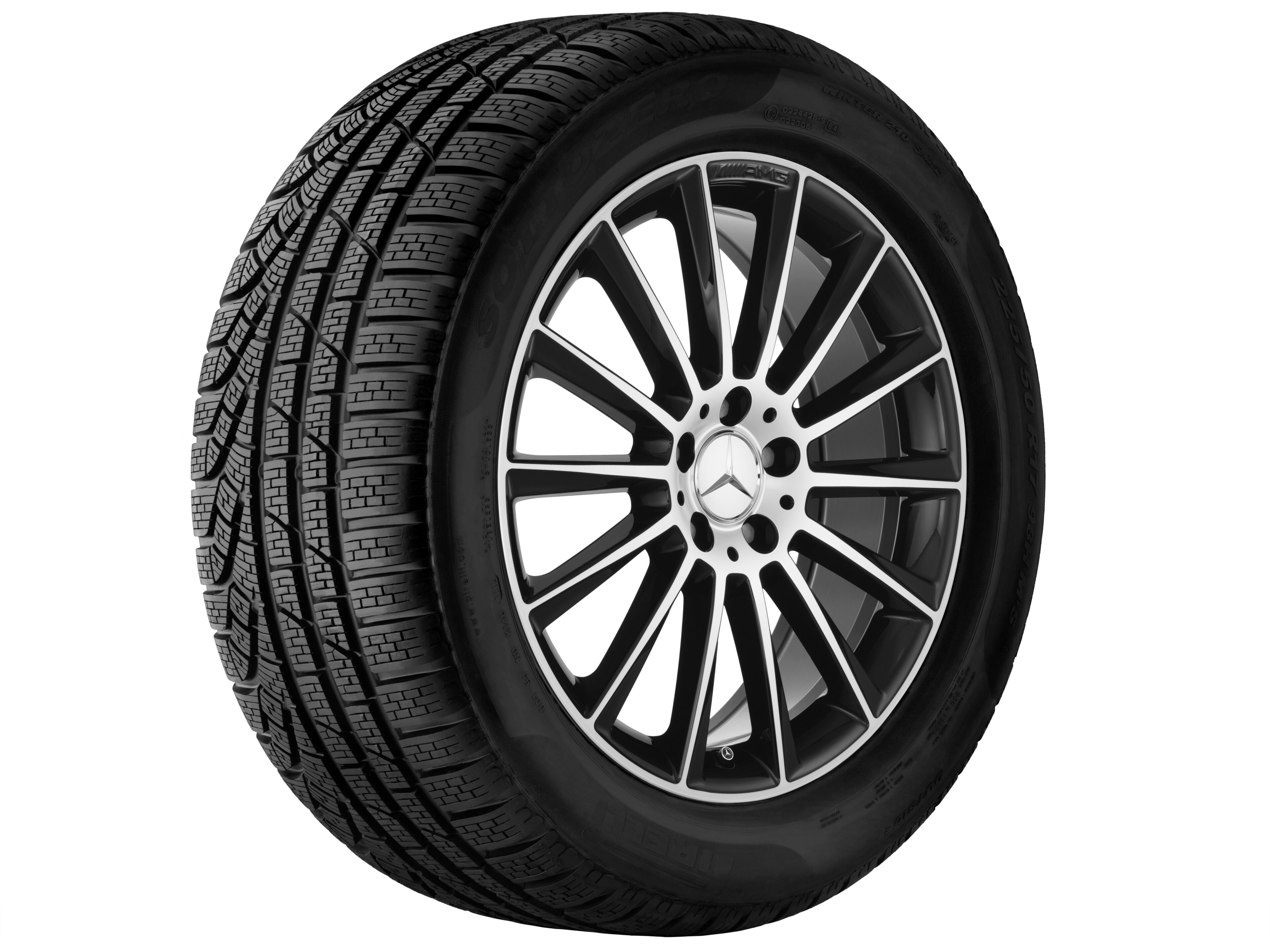 Mercedes-Benz - AMG Vielspeichen-Rad, 48,3 cm (19 Zoll) AMG Vielspeichen-Rad, 48,3 cm (19 Zoll)