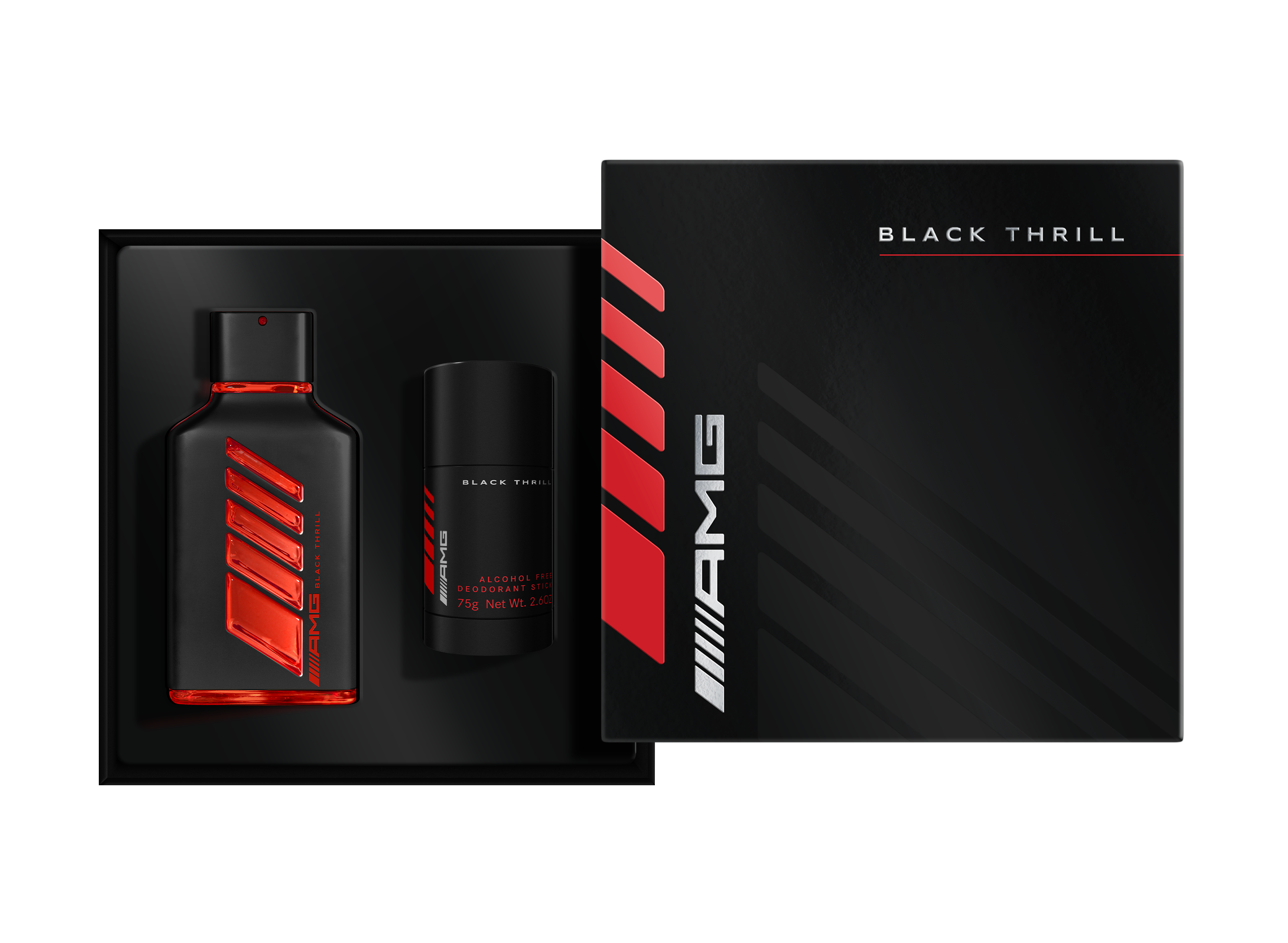 Mercedes-Benz -  Geschenkset AMG Black Thrill, EdP