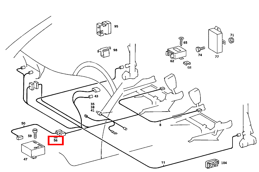 Kontaktbuchse 2.5mm; 0.35-2.5 MM2 RK2.5 560 SEC-126 126