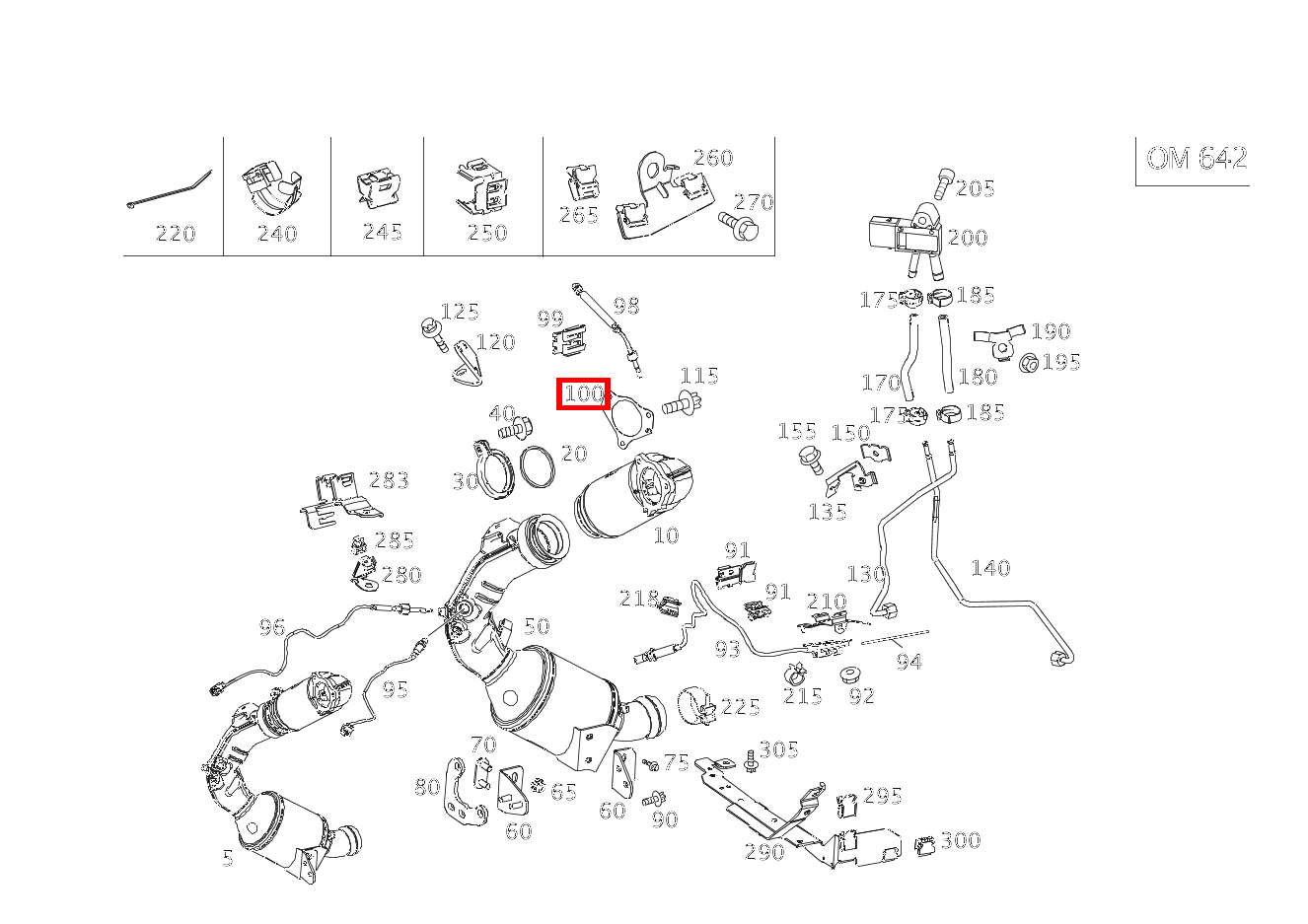 Flanschdichtung ZWISCHEN AUSPUFFROHR UND TURBOLADER E350T BT 4M 212 Flanschdichtung ZWISCHEN AUSPUFFROHR UND TURBOLADER E350T BT 4M 212