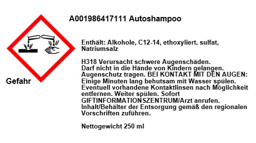 Mercedes-Benz - Autoshampoo