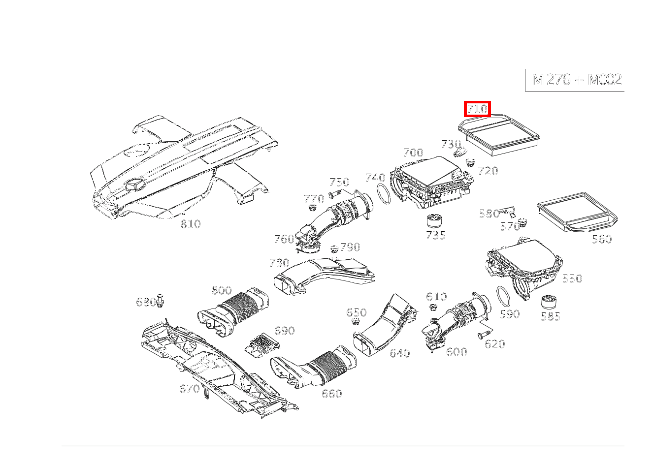 Luftfiltereinsatz DAEMPFERFILTER RECHTS CLS 450 218 Luftfiltereinsatz DAEMPFERFILTER RECHTS CLS 450 218