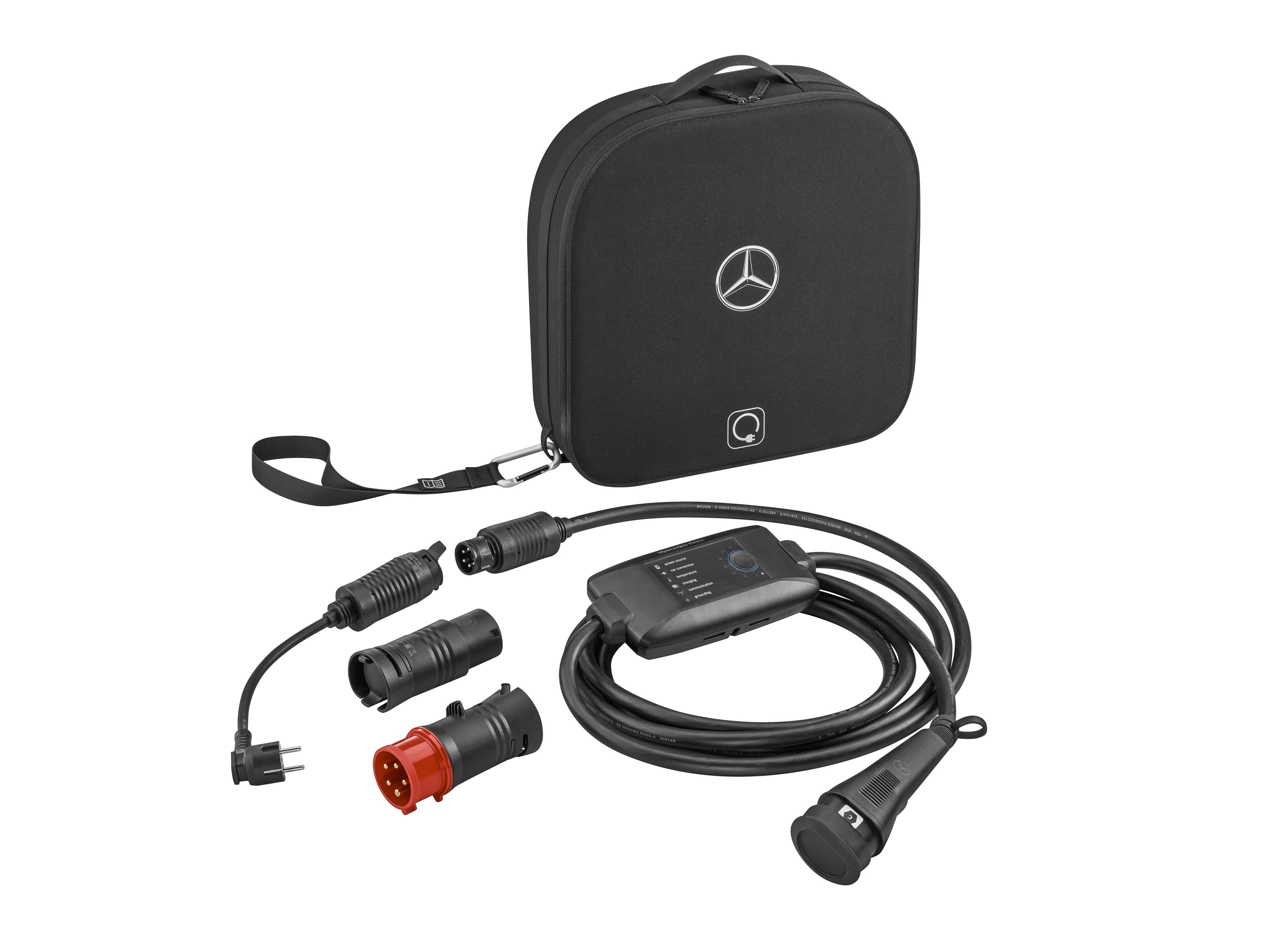 Flexible charging system Pro - EU set ex-factory - includes control unit, adapter type 2, adapter ty