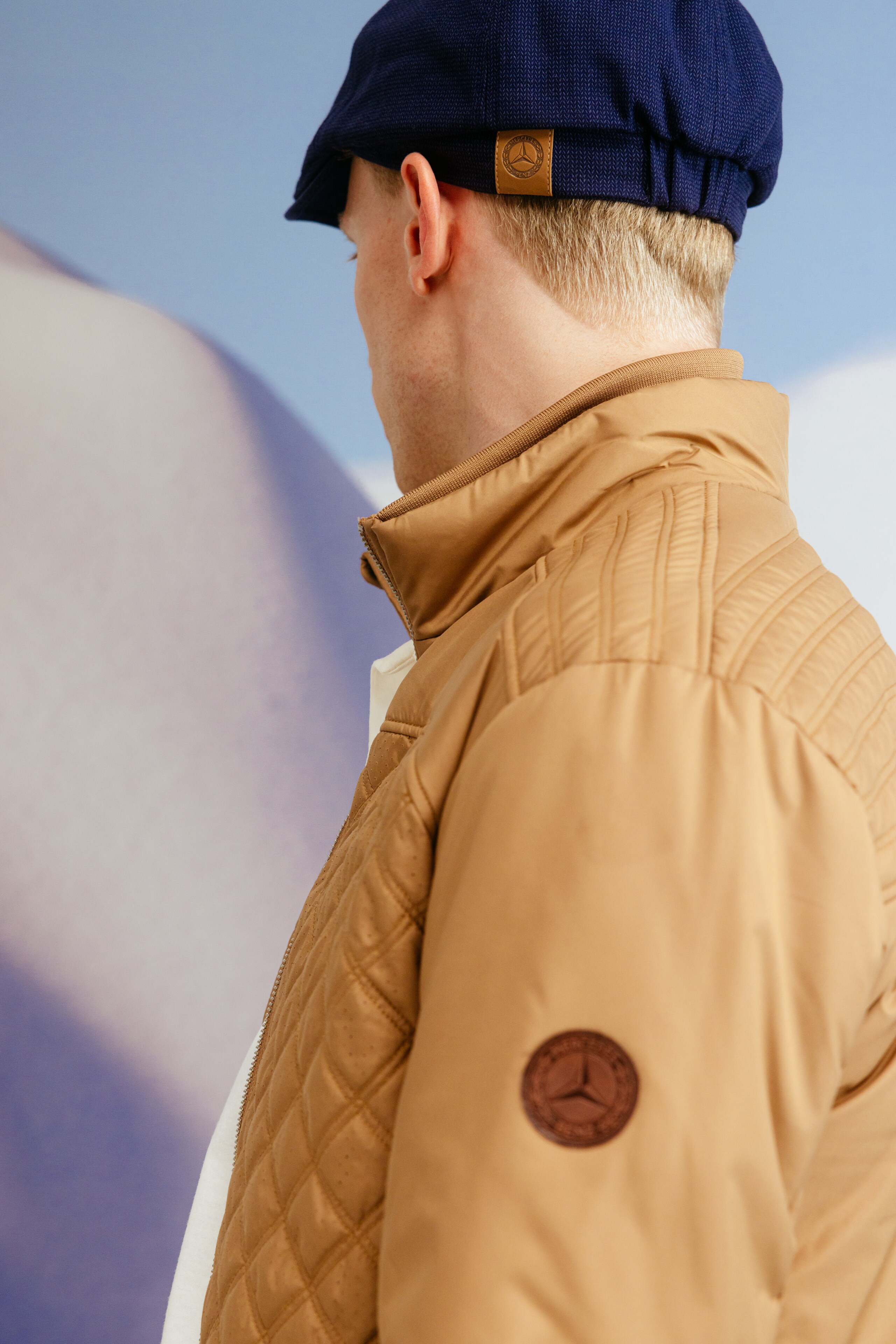 Mercedes-Benz - Jacke Herren, cognac