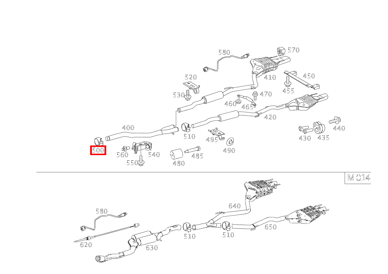 Rohrschelle Abgasanlage KATALYSATOR AN AUSPUFFROHR VORN S350BT L 4M 221 Rohrschelle Abgasanlage KATALYSATOR AN AUSPUFFROHR VORN S350BT L 4M 221