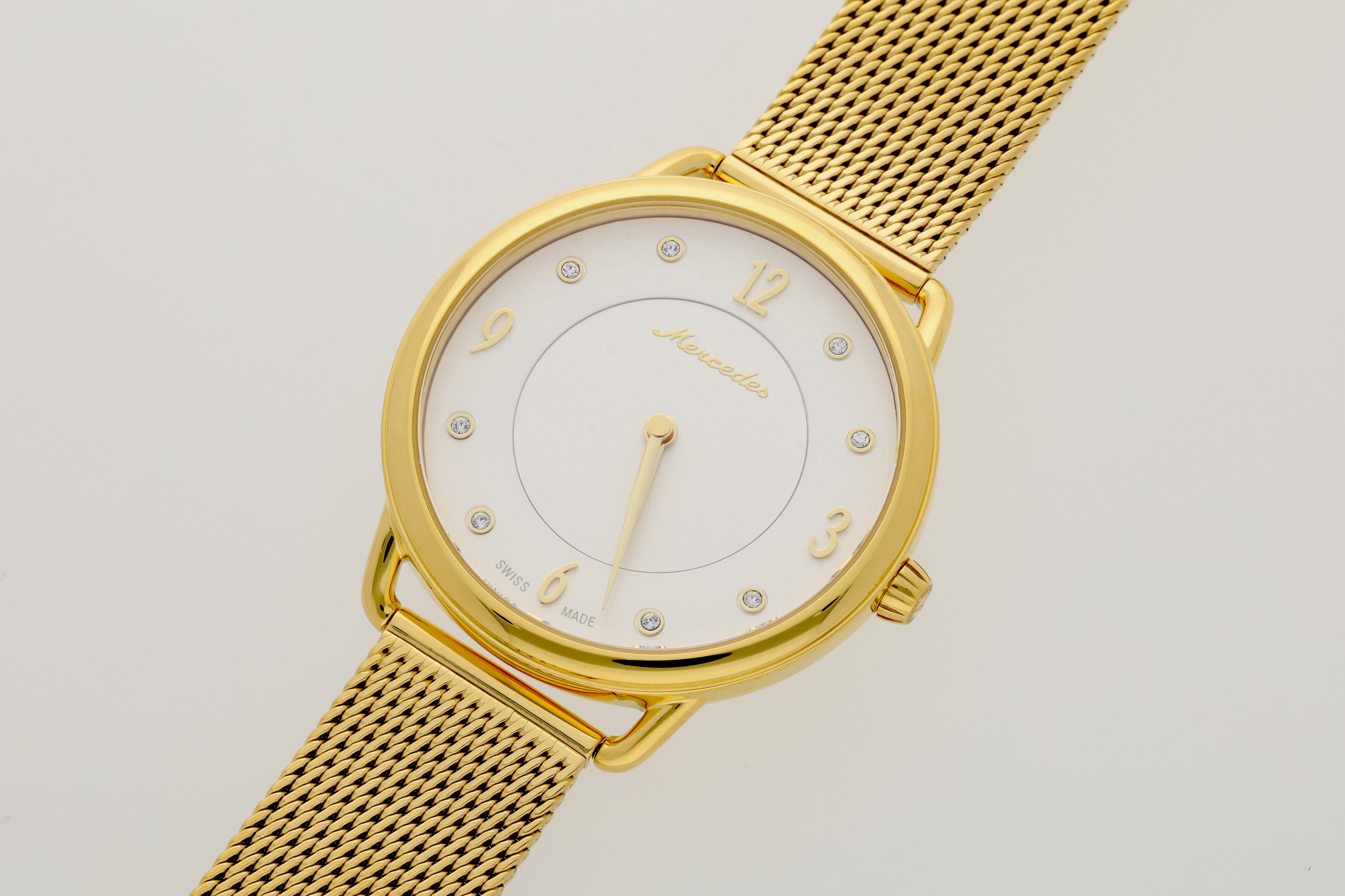 Armbanduhr Damen, Classic Lady, goldfarben