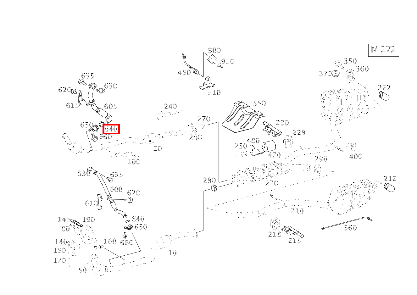 METALLDICHTUNG, EINLAGIG AN AUSPUFFKRUEMMER E- 350 CGI T 211