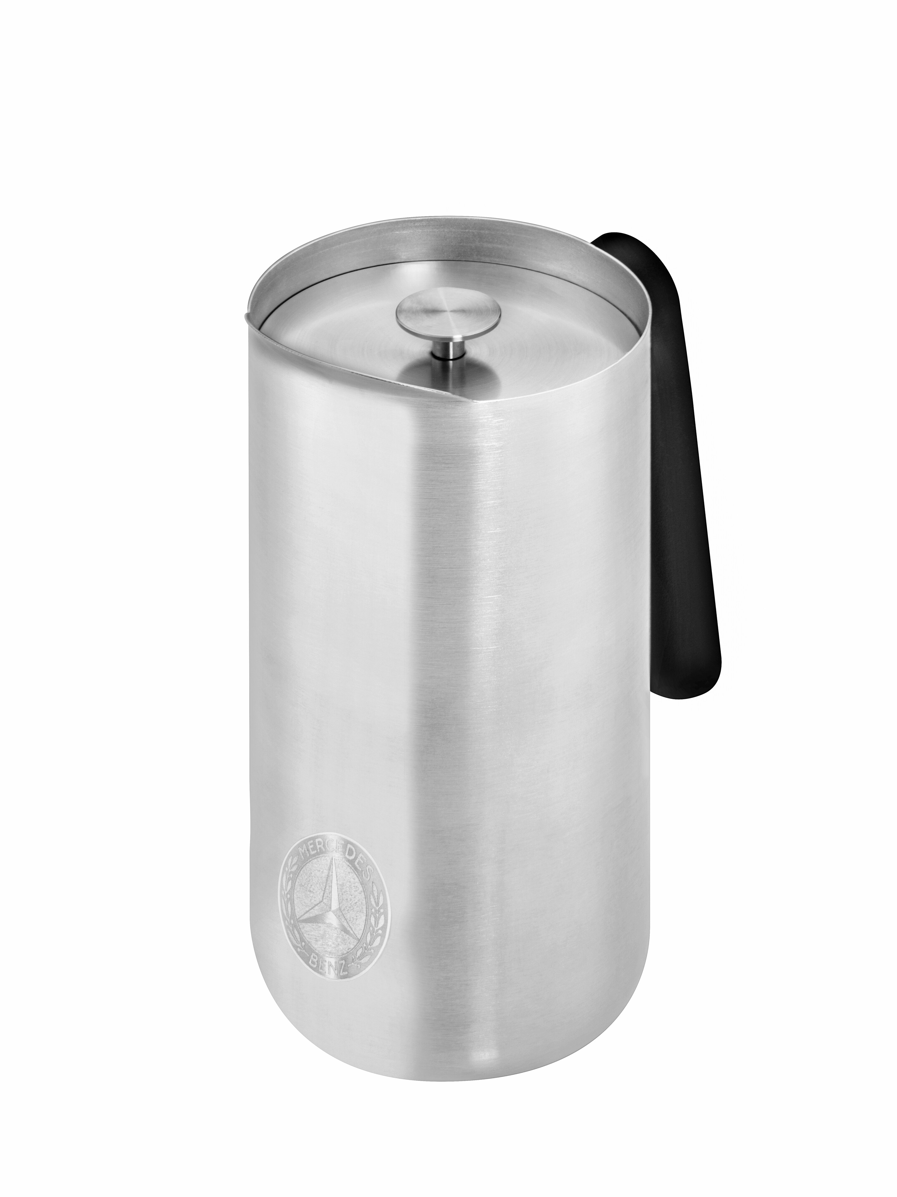 Pressstempelkanne, 1,0 l, Edelstahl/Kunststoff, gebürstet