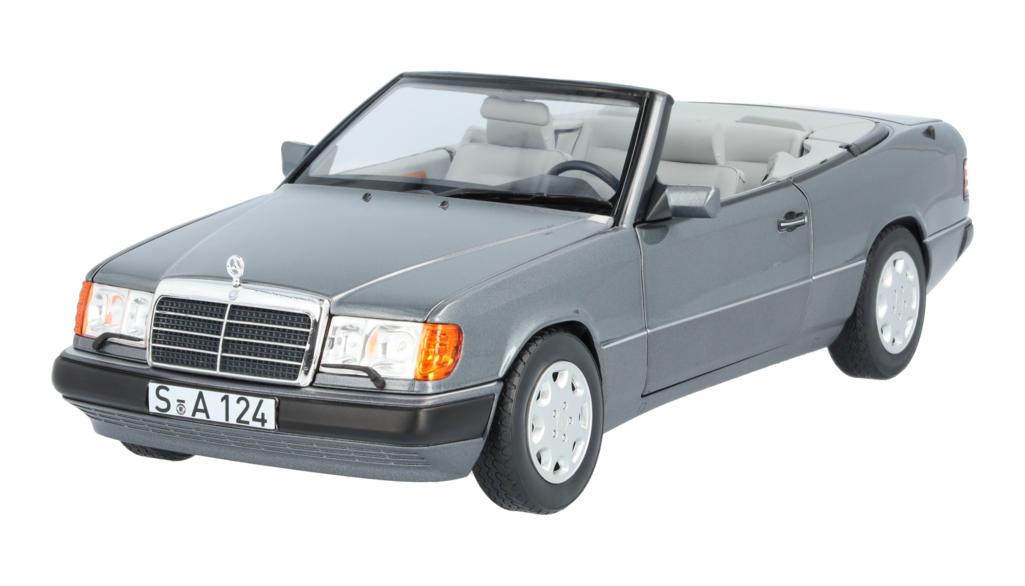 300 CE-24 Cabriolet A 124 (1991-1993) perlmuttgrau, Norev, 1:18
