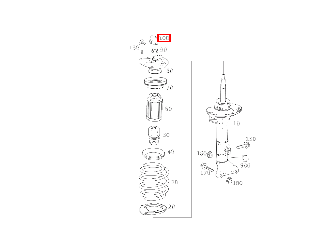 Staubschutzkappe C 180 KOMPRESSOR T-Modell BlueEFFICIENCY 240