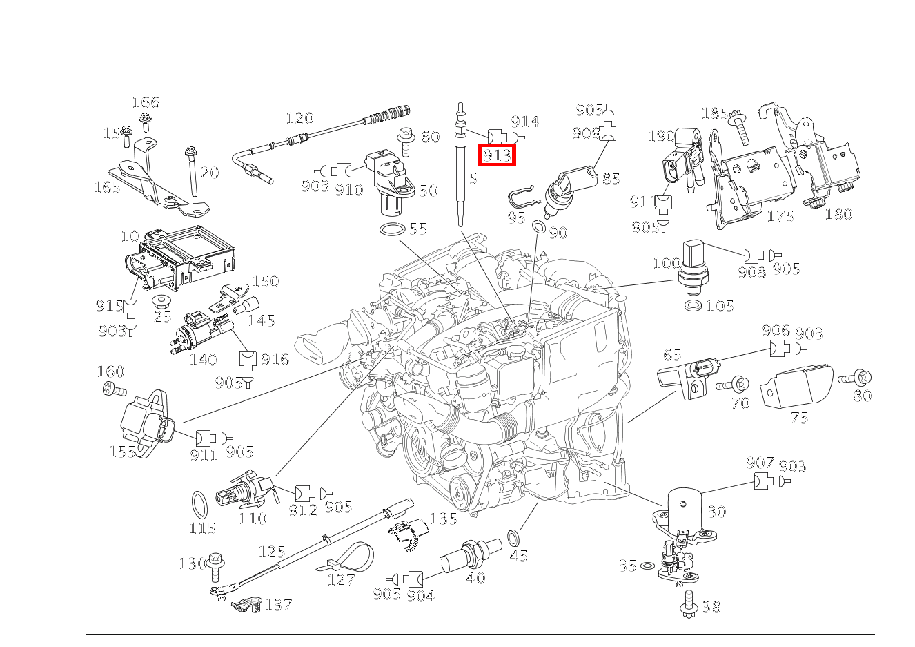 Kupplung, Mechanisch Glühkerze E350TCDI 4M BE 212 Kupplung, Mechanisch Glühkerze E350TCDI 4M BE 212