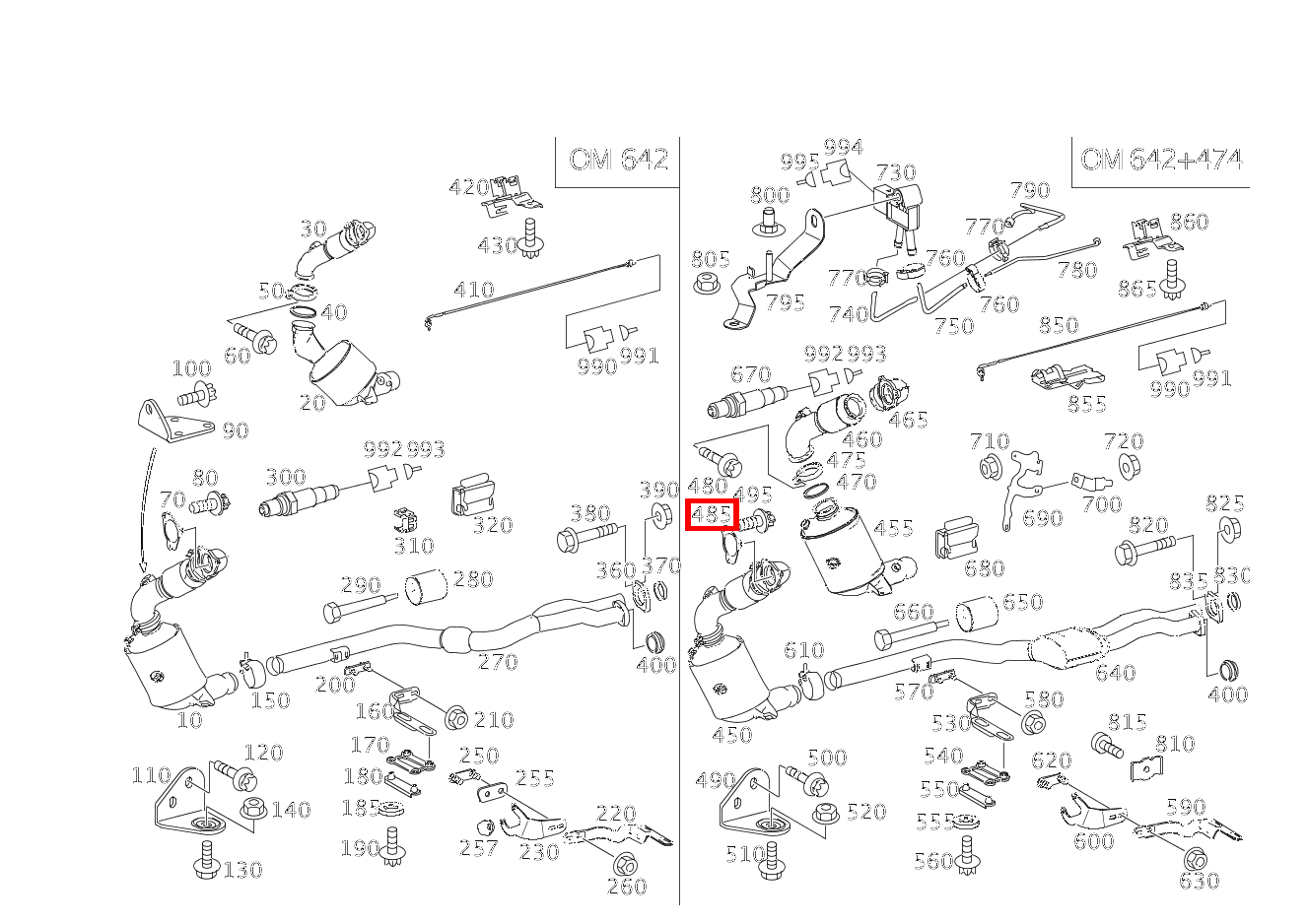 Flanschdichtung AN ABGASTURBOLADER E280CDI SONDERAUFB 211 Flanschdichtung AN ABGASTURBOLADER E280CDI SONDERAUFB 211