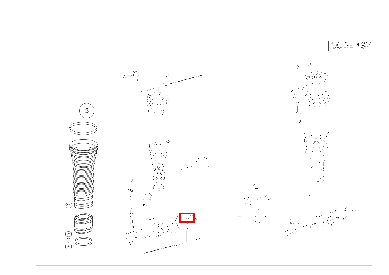 Mutter FEDERBEIN AN FEDERLENKER; M14X1.5 S 350 L 4-MATIC 220 Mutter FEDERBEIN AN FEDERLENKER; M14X1.5 S 350 L 4-MATIC 220