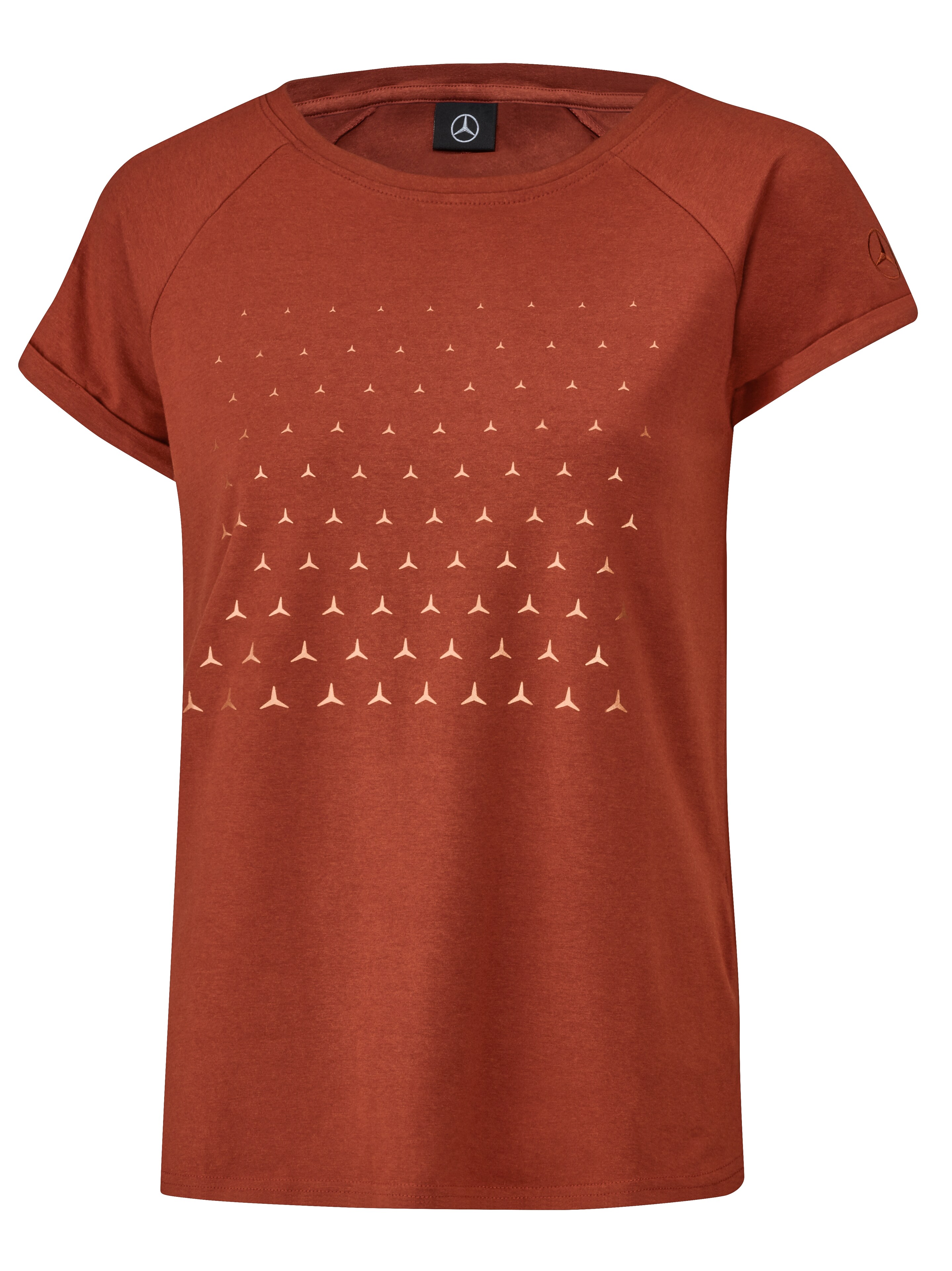 Mercedes-Benz - T-Shirt Damen, dunkelrot