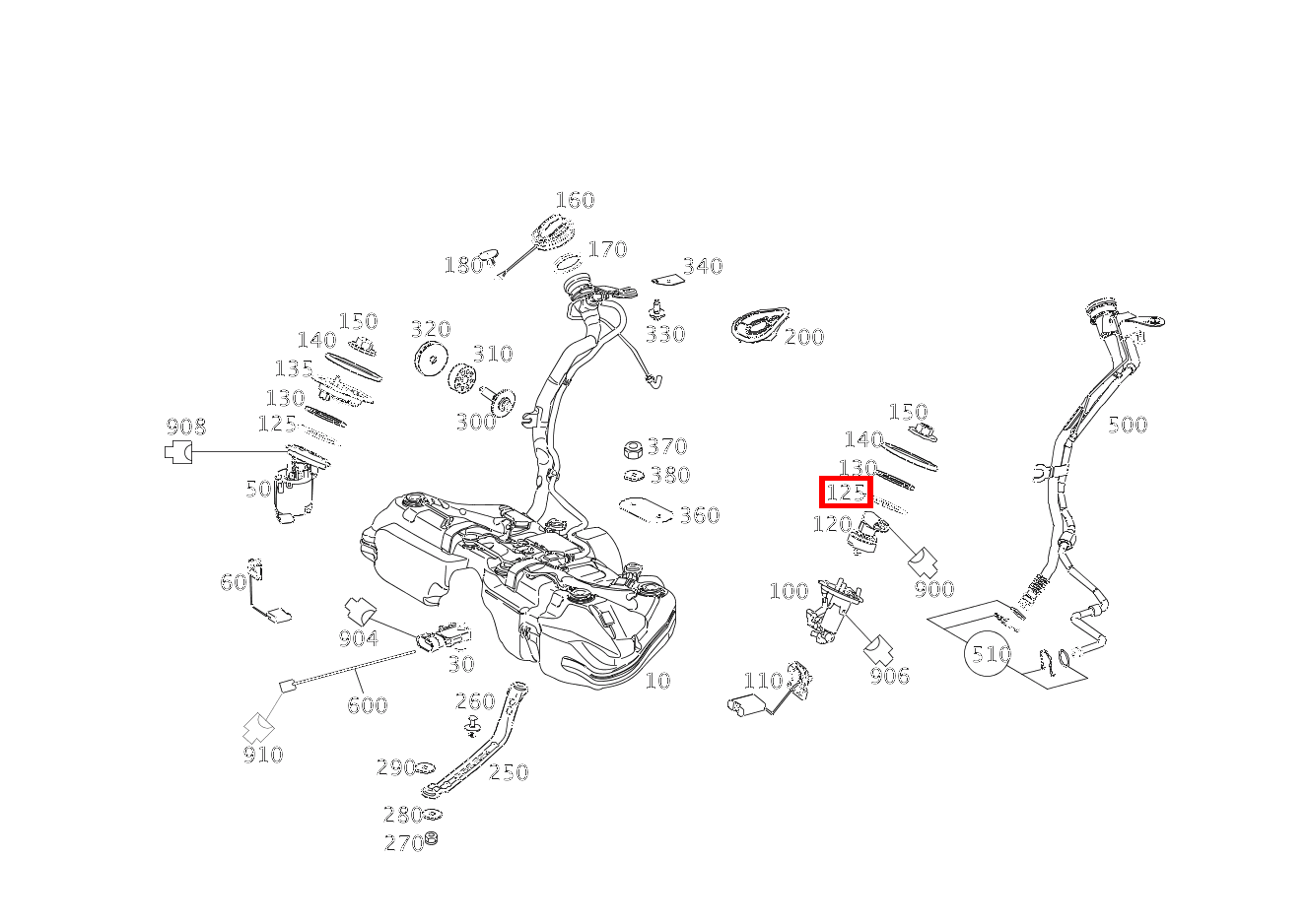 Ring FILTERGEHAEUSE E350CGI BE 207