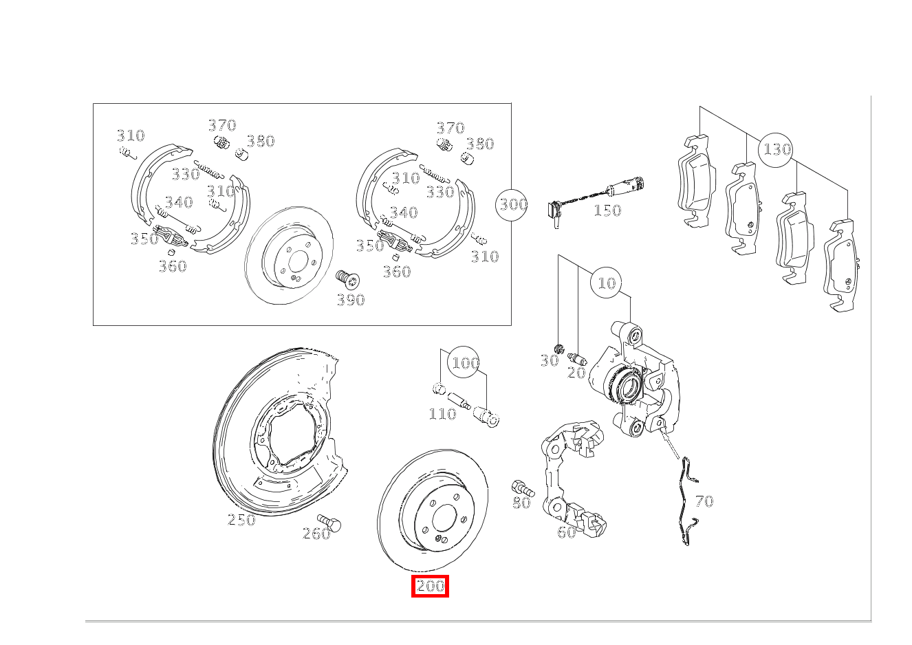 Bremsscheibe belüftet Hinten rechts CLS350CDI 4M S 218 Bremsscheibe belüftet Hinten rechts CLS350CDI 4M S 218