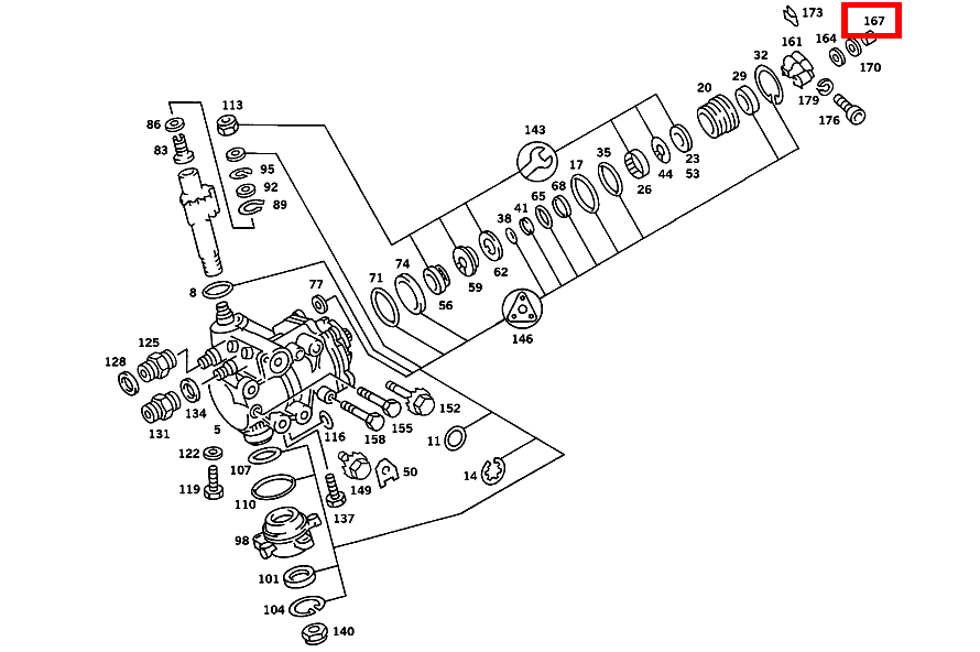 Buchse 450 SL 107