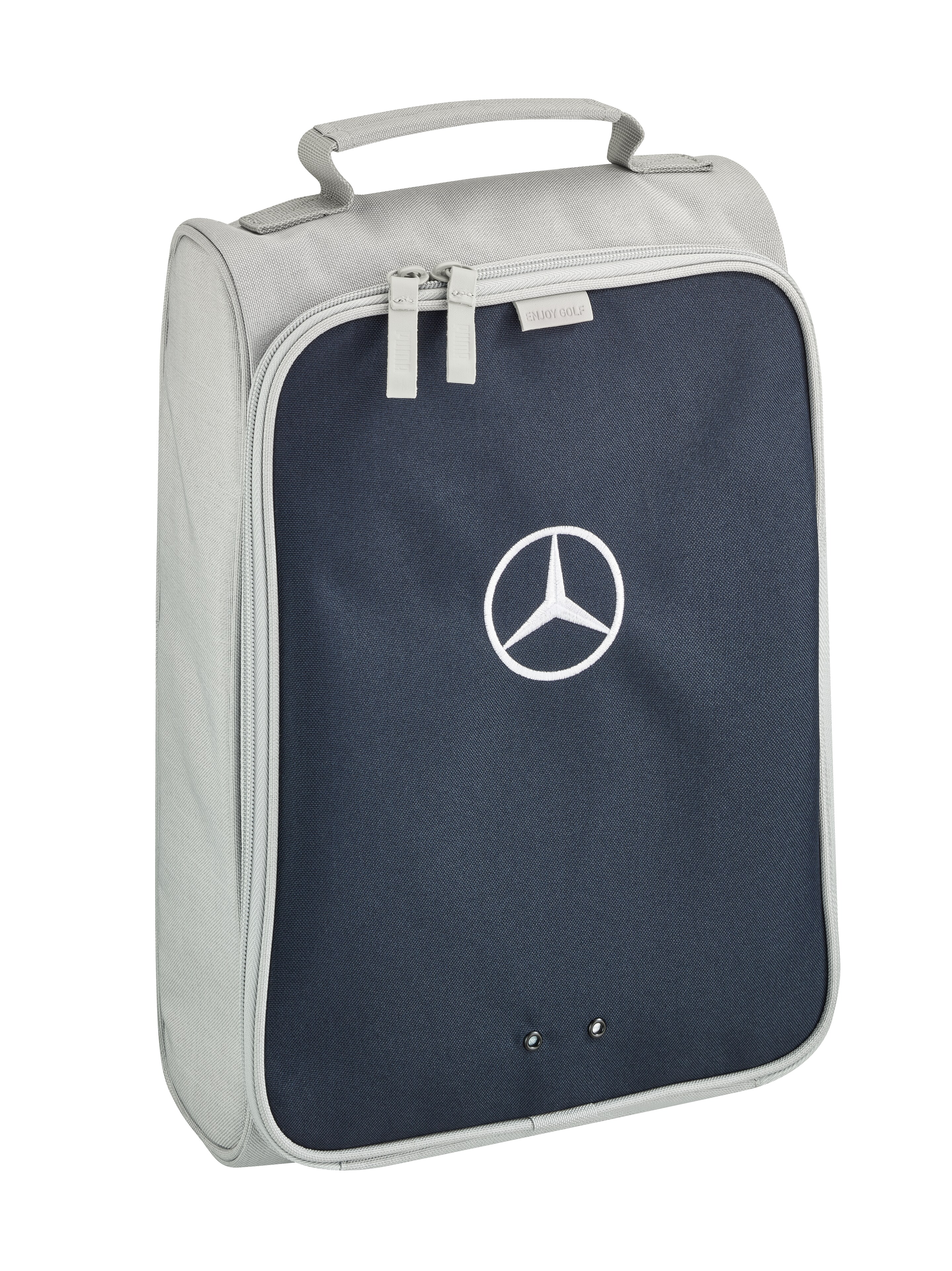 Mercedes-Benz -  Golf-Schuhtasche, grau / navy