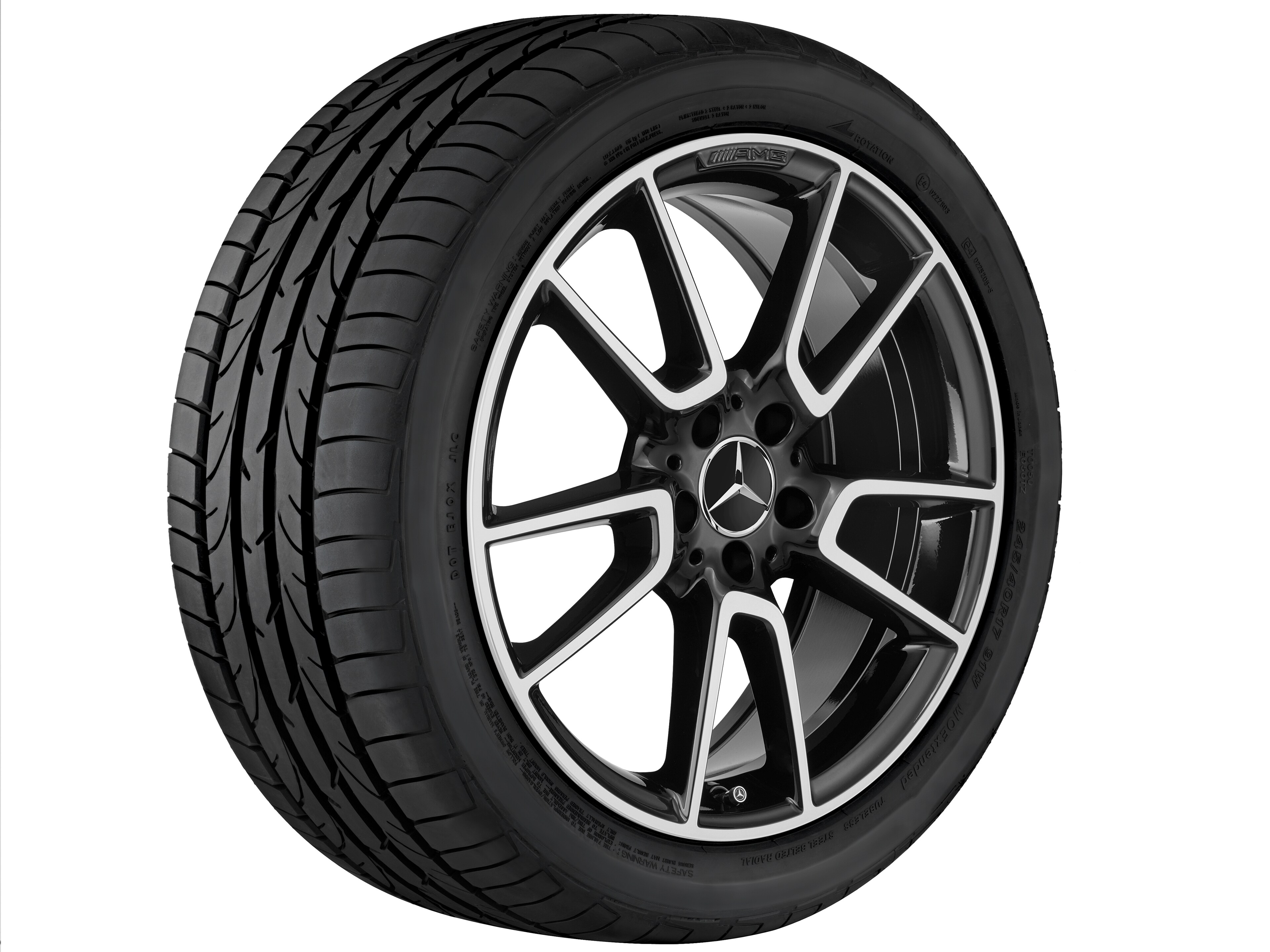 AMG 5-Doppelspeichen-Rad, 48,3 cm (19 Zoll)