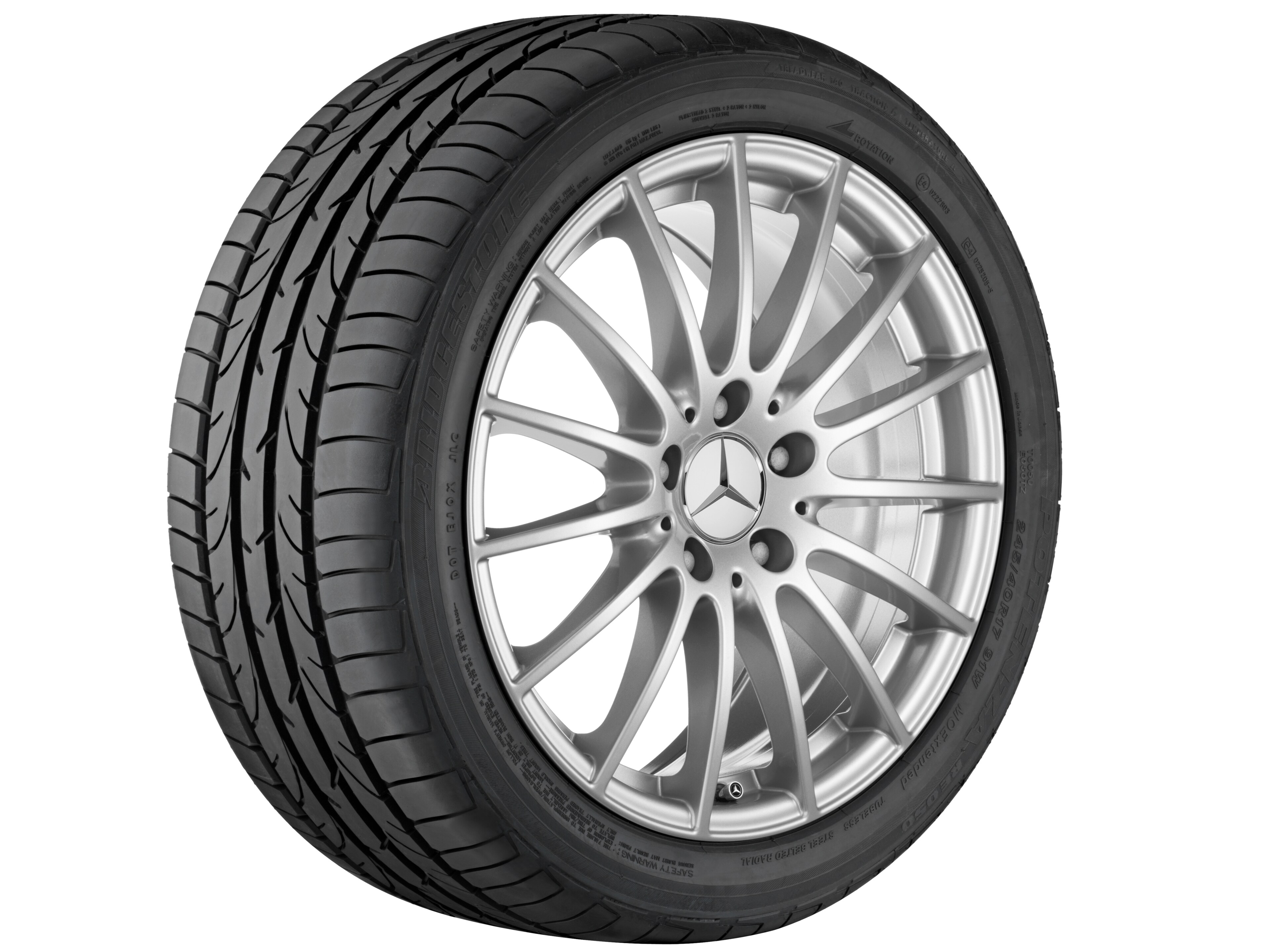 MB 15-Speichen-Rad, 43,2 cm (17 Zoll)