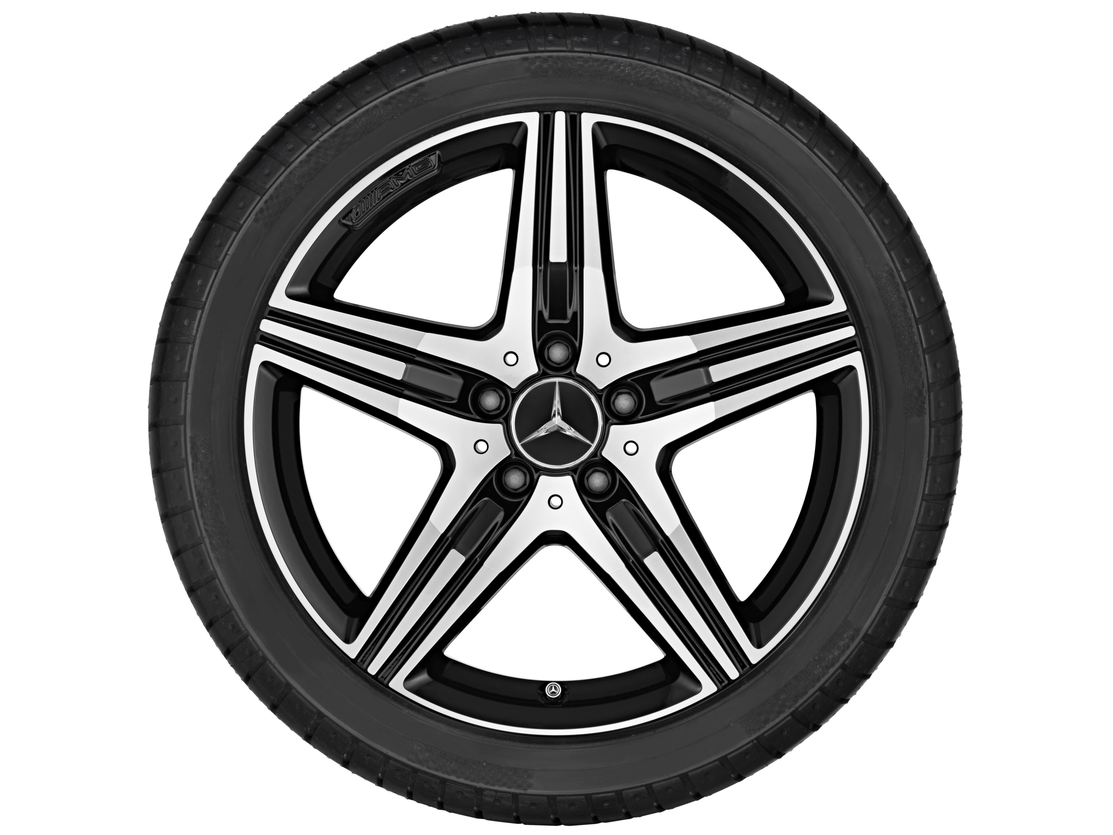 Mercedes-Benz - AMG 5-Speichen-Rad, 45,7 cm (18 Zoll) AMG 5-Speichen-Rad, 45,7 cm (18 Zoll)