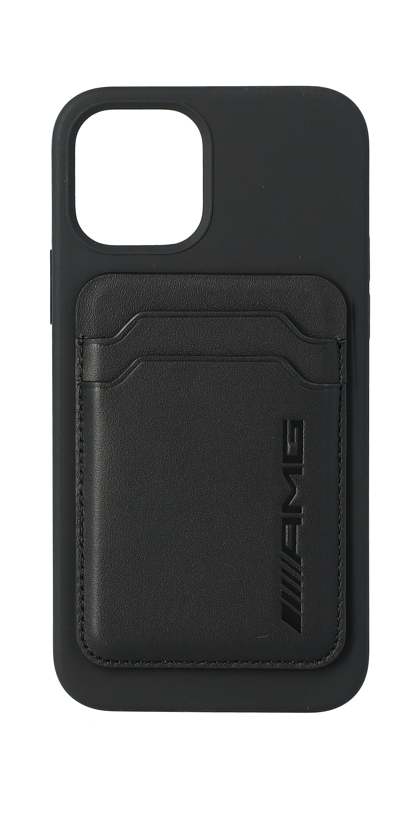 Mercedes-Benz - AMG Hülle für iPhone® 12 Pro/iPhone® 12, mit Kreditkartenfach