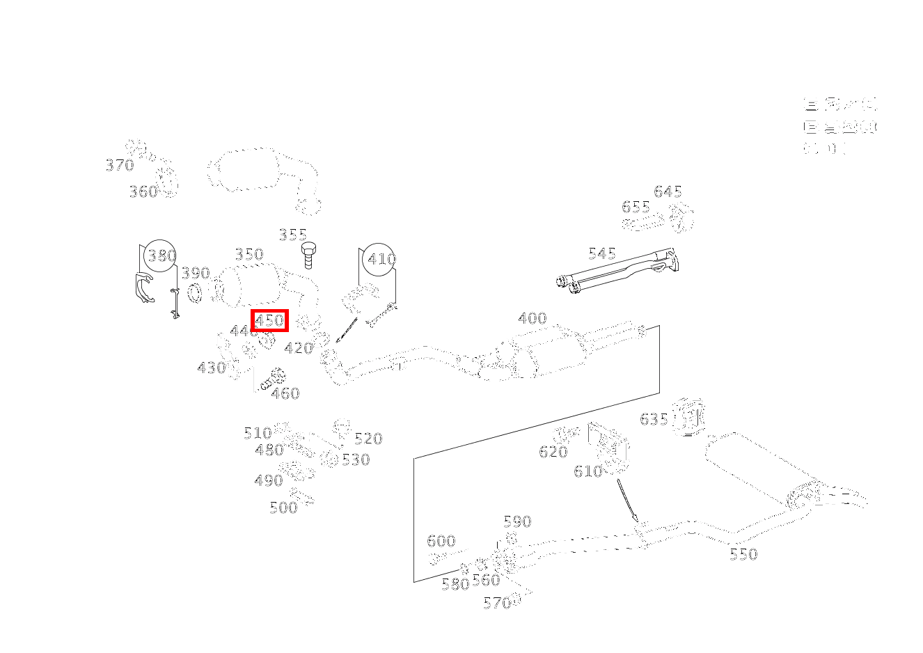 Sechskantmutter KATALYSATOR AN HALTER; M8 E 270 CDI-T-MODELL 210