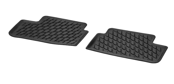 Allwettermatten Dynamic Squares, Fond, 2-teilig