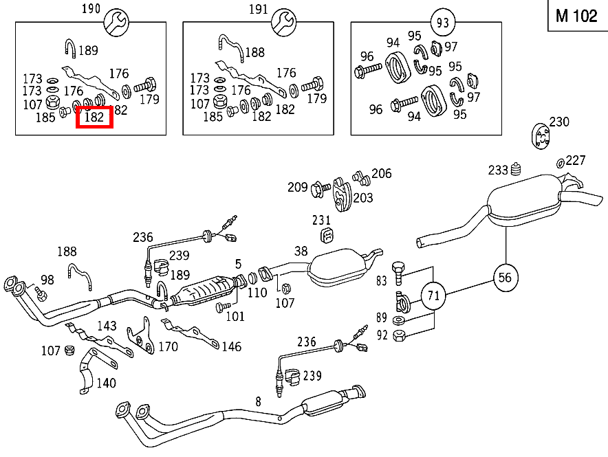 ELASTOMERSCHEIBE HALTER AN BEFESTIGUNGSPLATTE BZW. GETRIEBE B 180 247