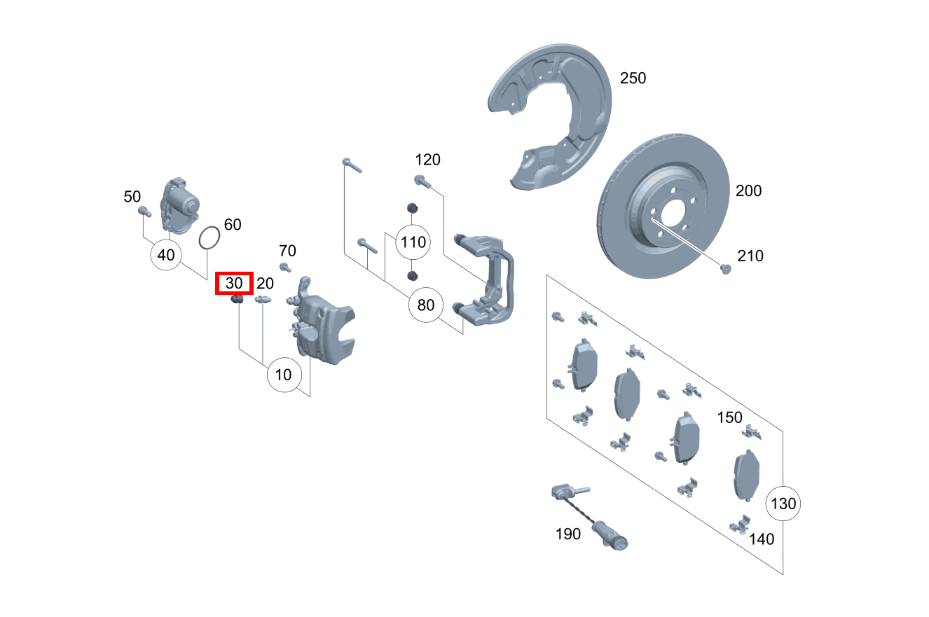 Staubschutzkappe Entlüftungsventil GLE 400 d 4MATIC 247