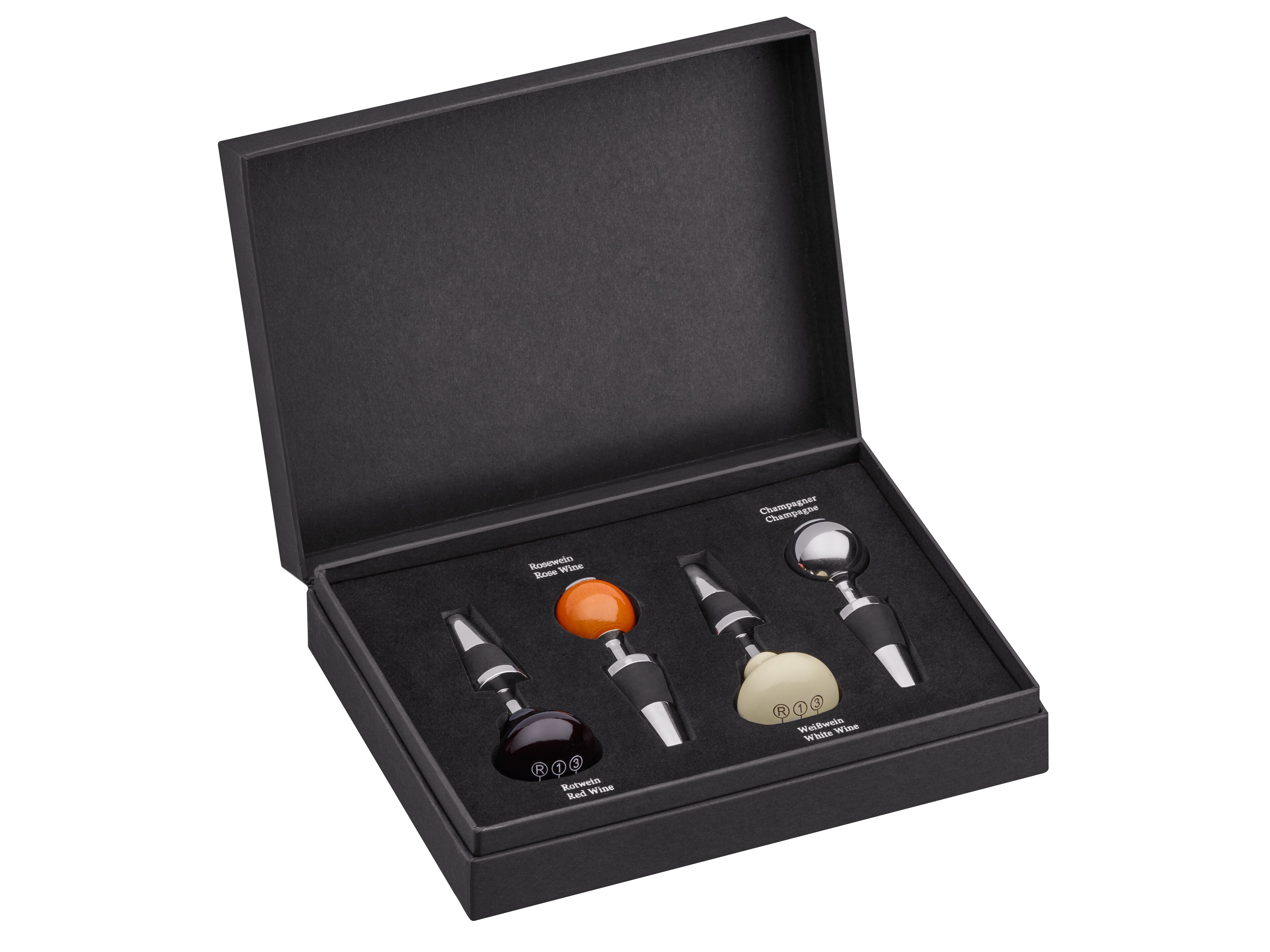 Weinverschlüsse, 4er-Set