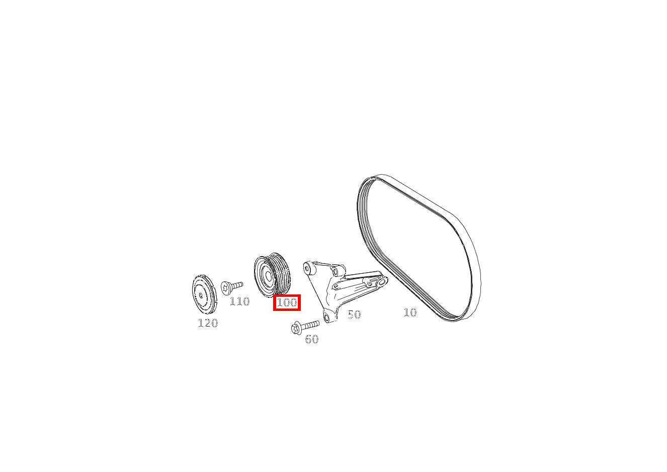Umlenkrolle E400 CA 207