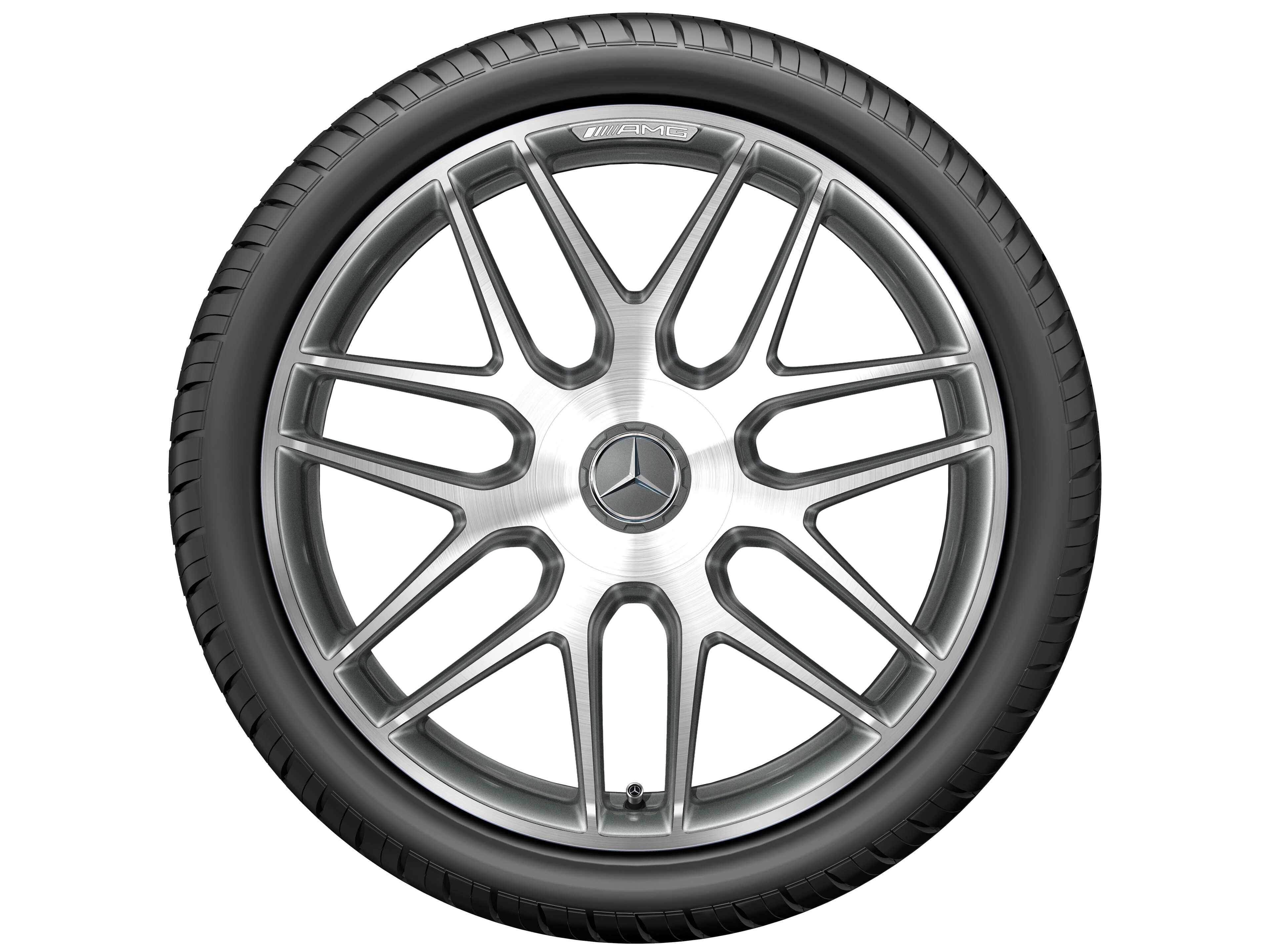 Mercedes-Benz - AMG Schmiederad im Kreuzspeichen-Design, 50,8 AMG Schmiederad im Kreuzspeichen-Design, 50,8