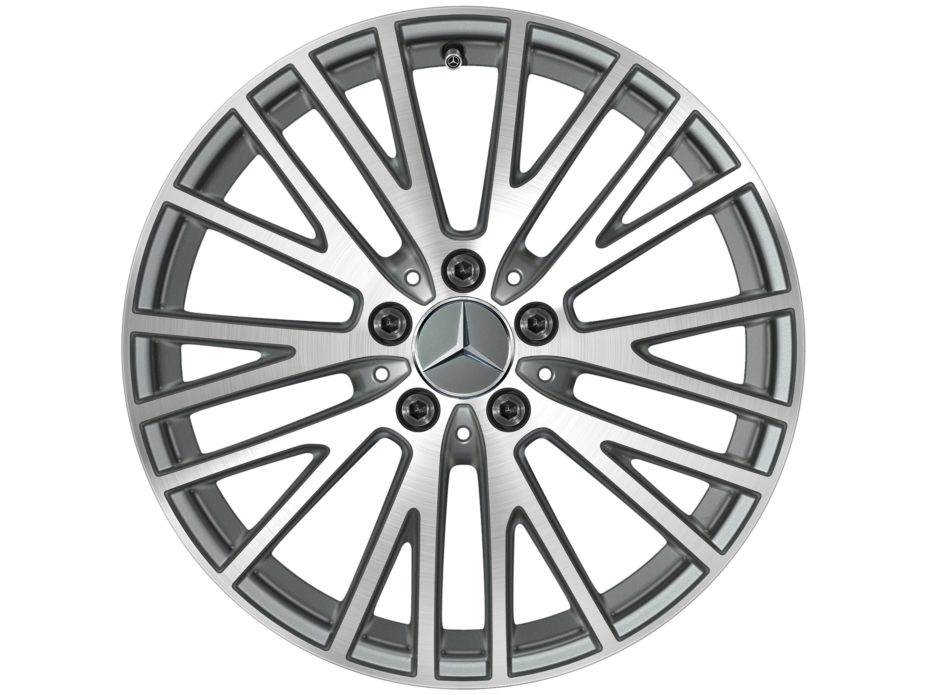 Y-Speichen-Rad, 45,7 cm (18 Zoll), glanzgedre
