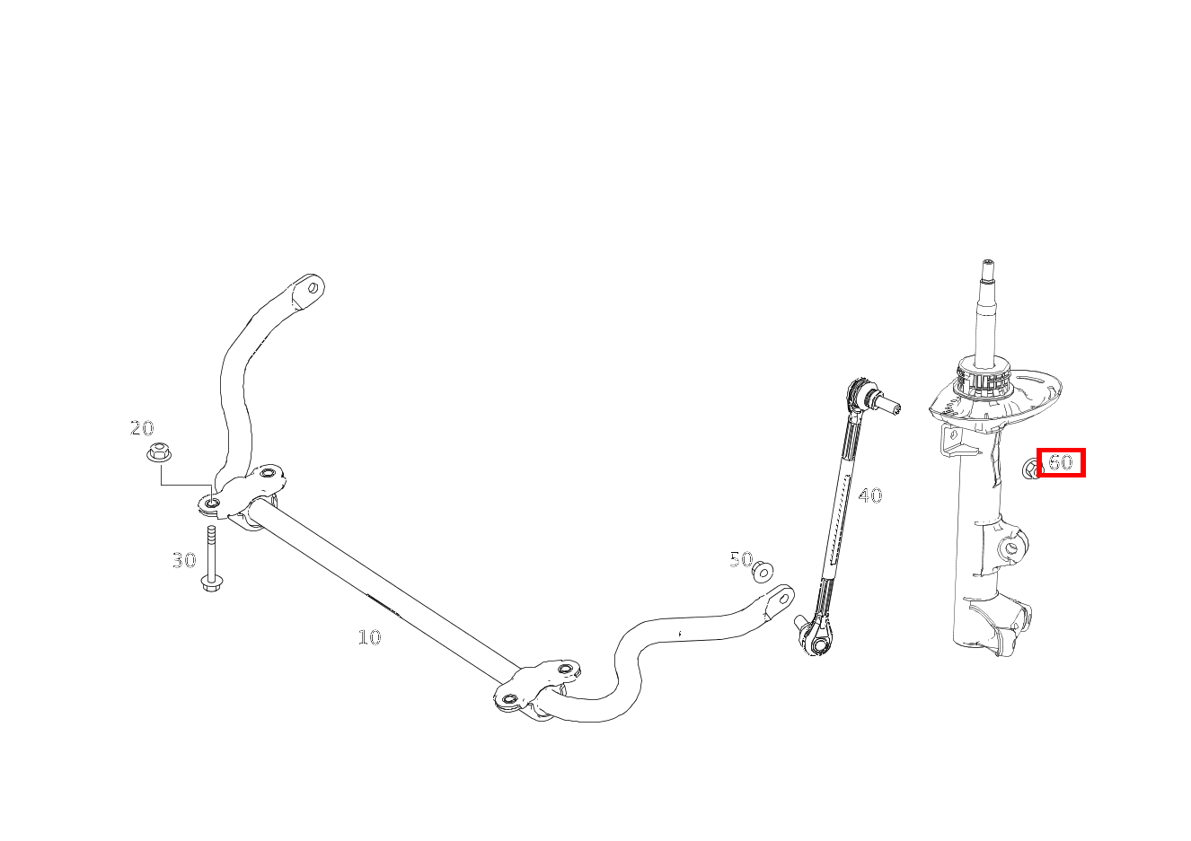 Sechskantmutter Drehstabgestänge an Federbein; M12X1.5 C 180 KOMPRESSOR T-Modell BlueEFFICIENCY 240 Sechskantmutter Drehstabgestänge an Federbein; M12X1.5 C 180 KOMPRESSOR T-Modell BlueEFFICIENCY 240