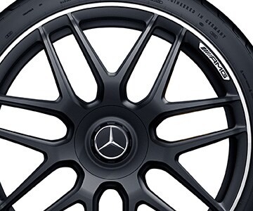 Mercedes-Benz - AMG Schmiederad im Kreuzspeichen-Design, 50,8 AMG Schmiederad im Kreuzspeichen-Design, 50,8