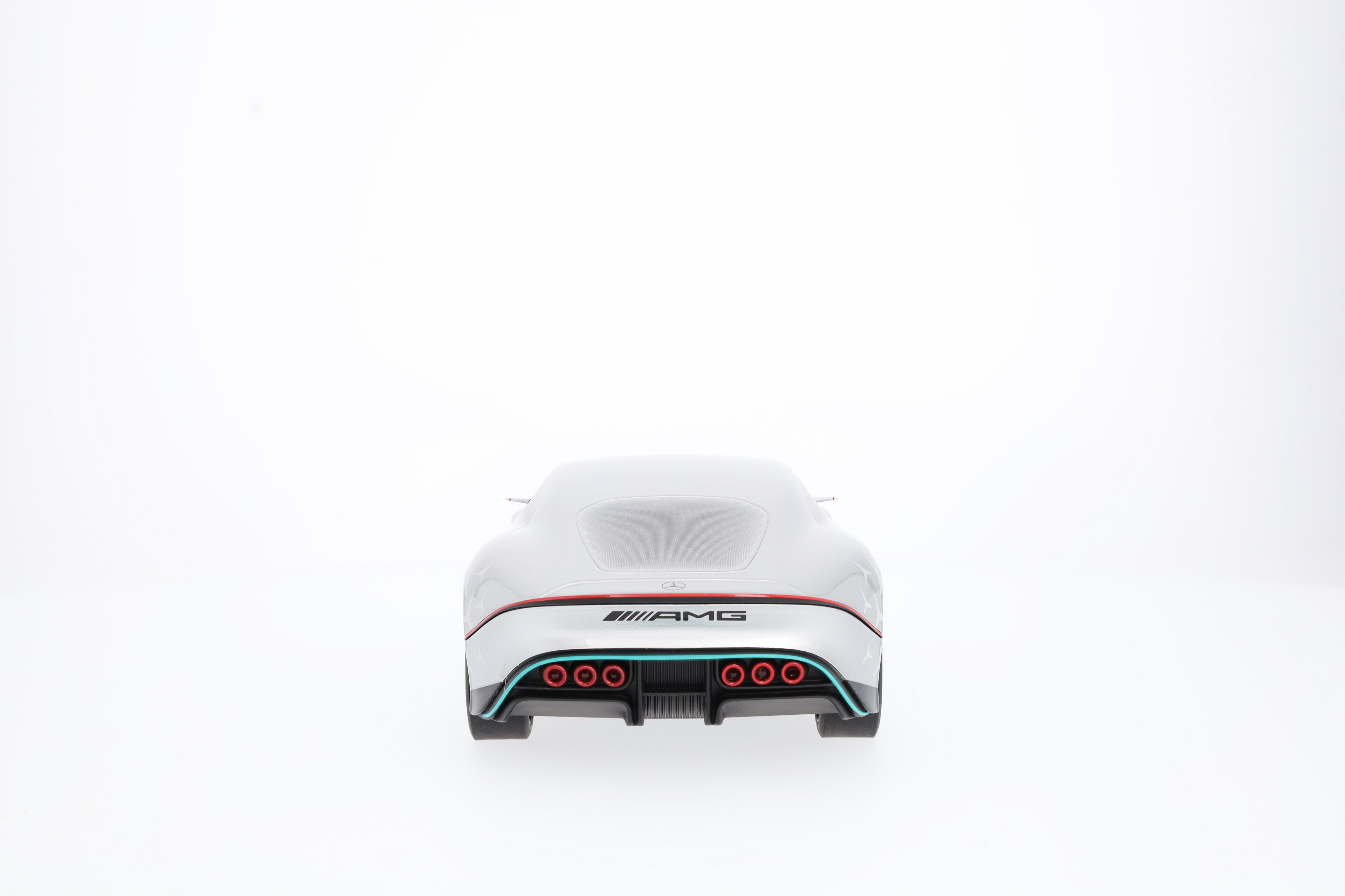 Vision AMG, Showcar silber alubeam, NZG, 1:18